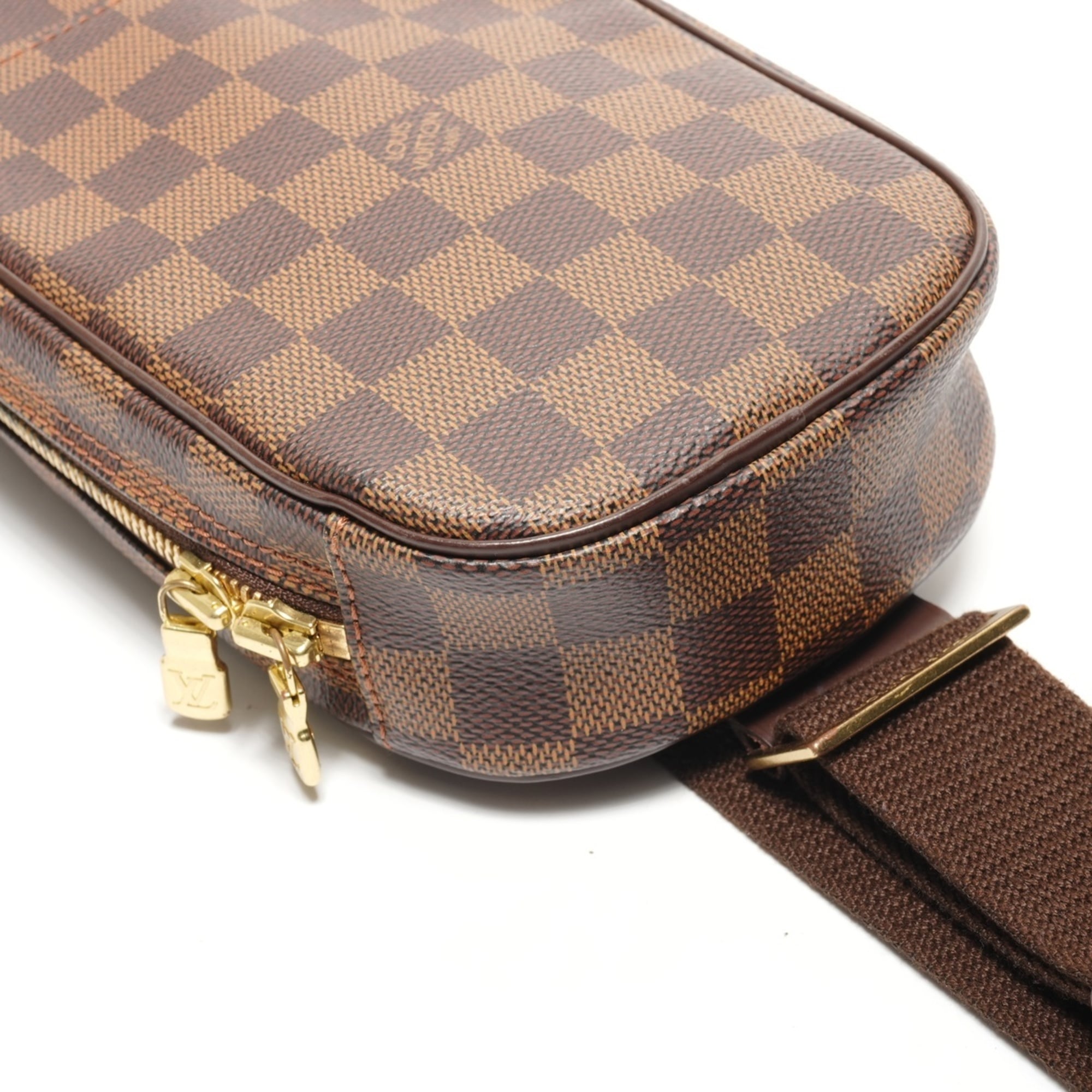 Louis Vuitton Damier Brown Damier Canvas Shoulder Bag