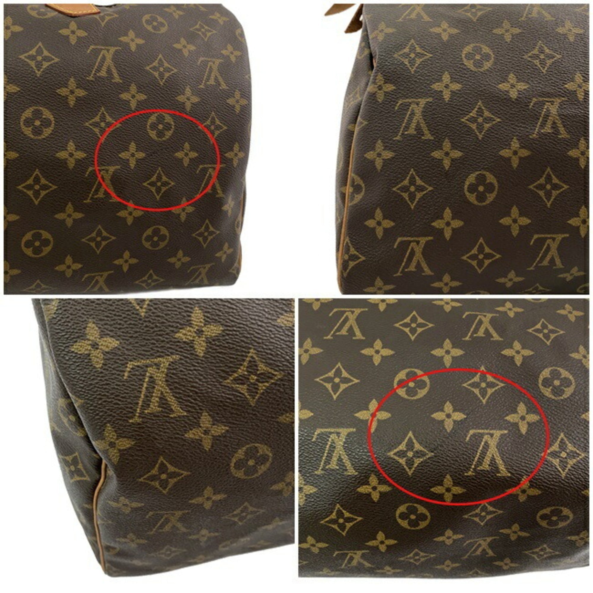Louis Vuitton Boston Bag Speedy 40 Br Monogram M41522 SP1903 LOUIS VUITTON Handbag Travel Ladies Men's Business Trip