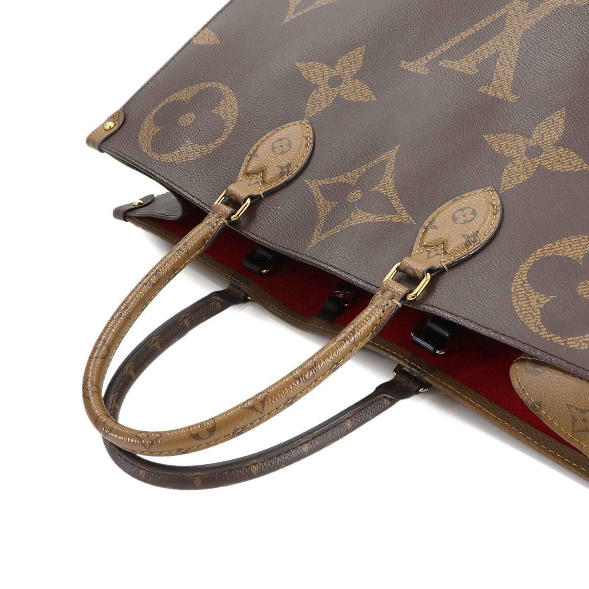 Louis Vuitton Monogram Monogram Reverse Monogram Monogram Reverse Shoulder Bag Tote Bag