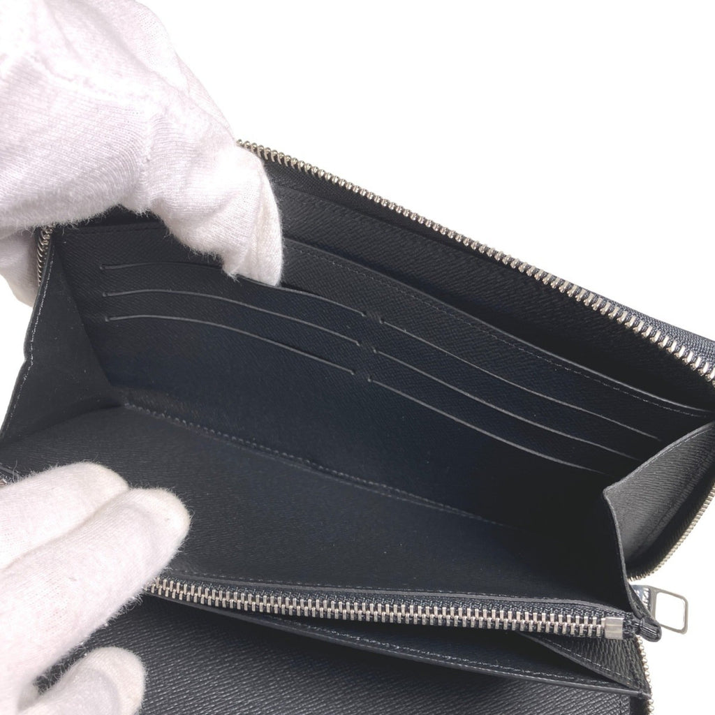 Louis Vuitton Noir Epi Leather Long Wallet