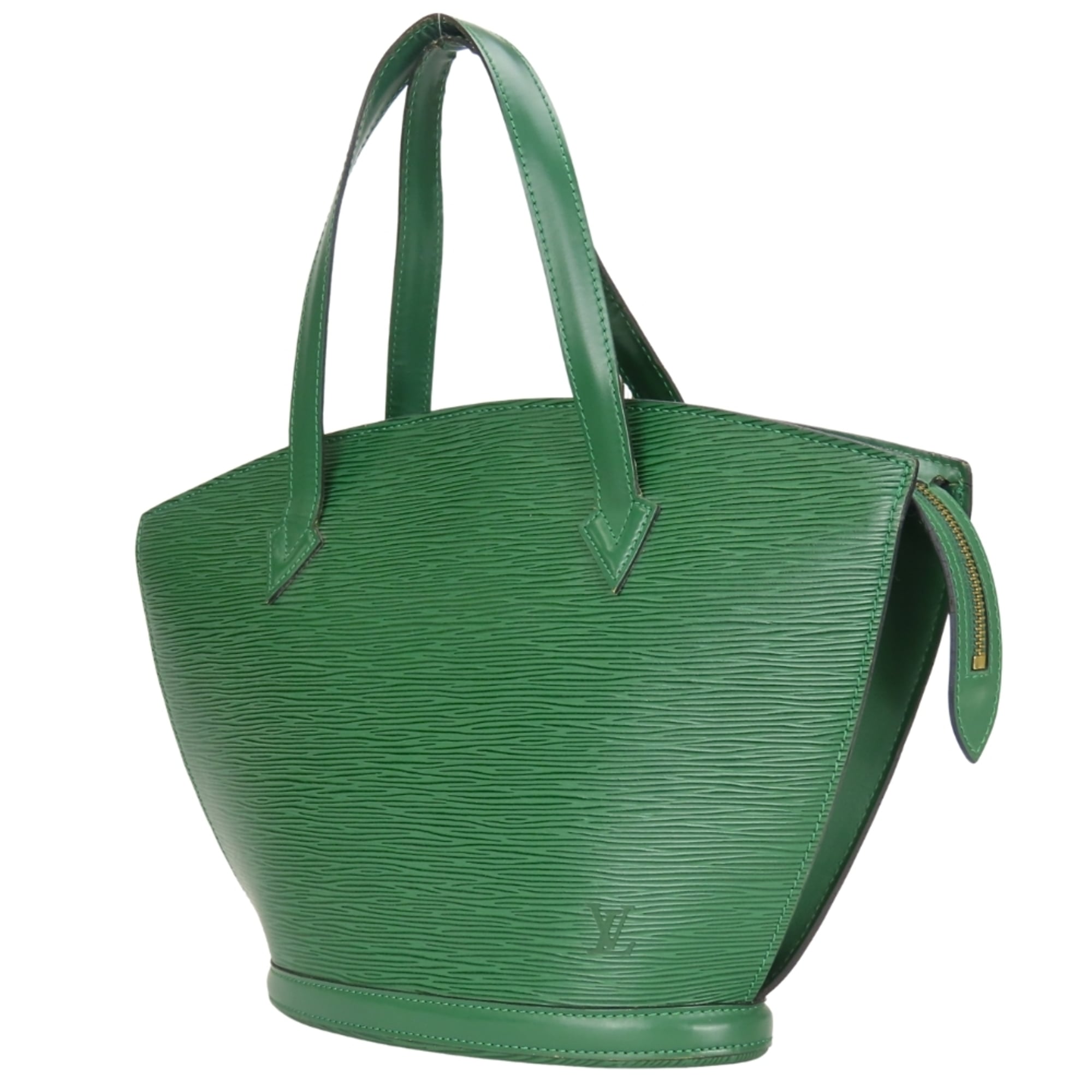 Louis Vuitton Borneo Green Epi Leather Tote Bag