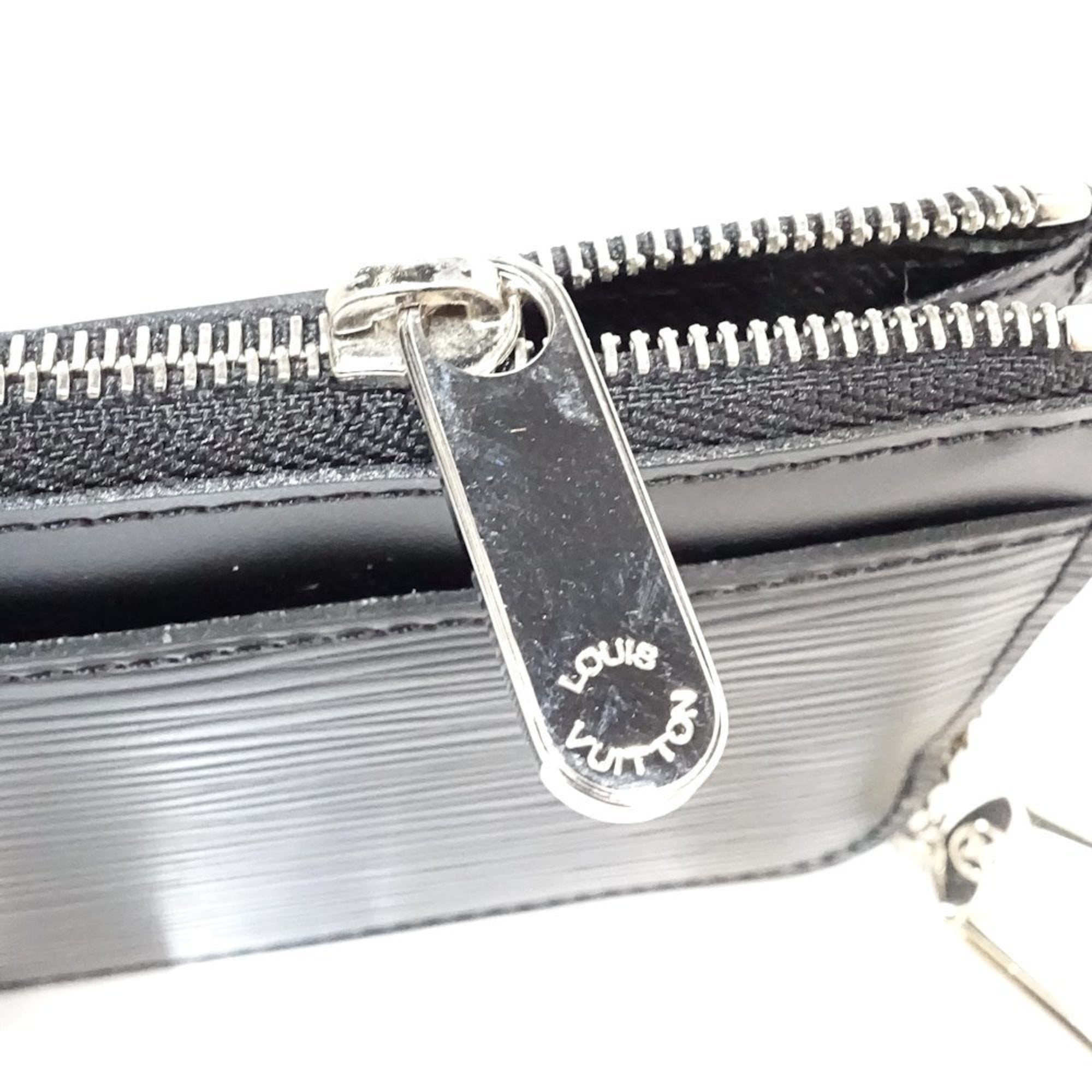 Louis Vuitton Noir Epi Leather Coin Purse/Coin Case
