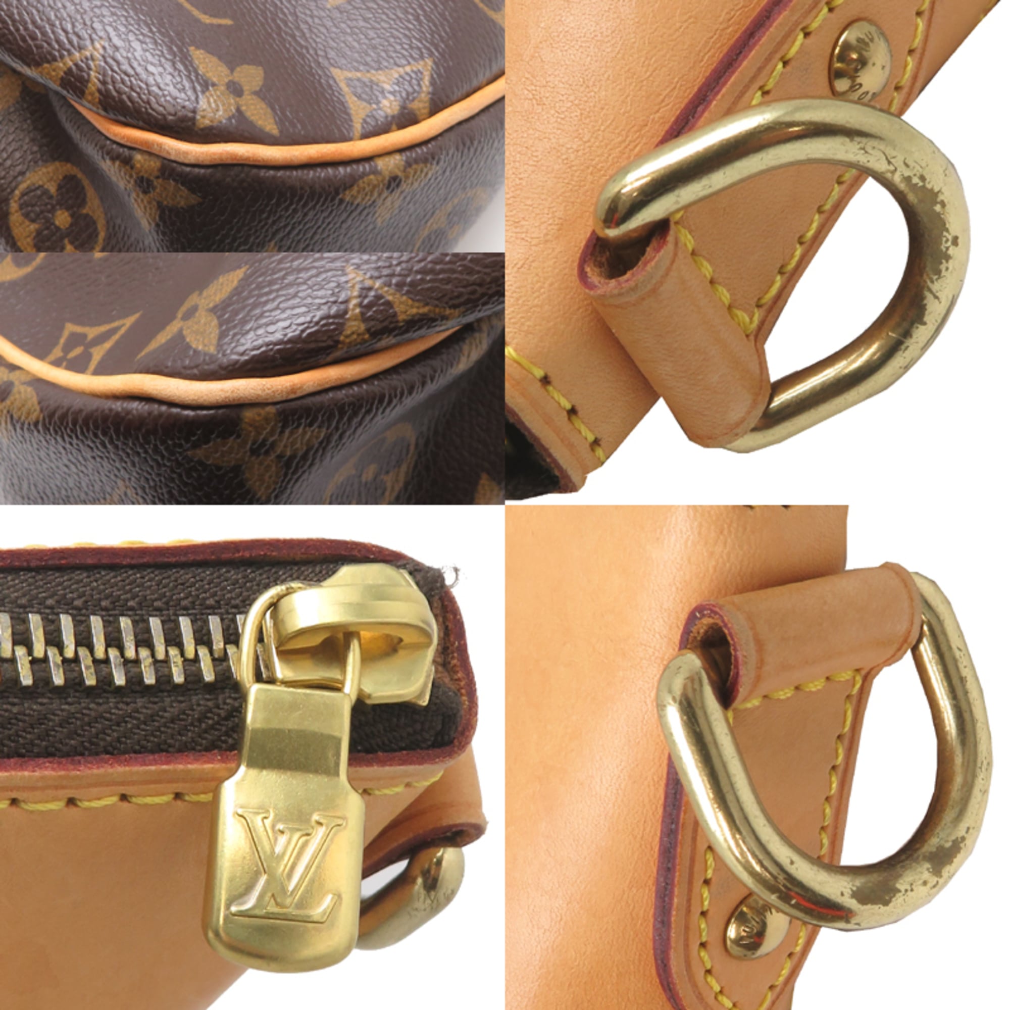 Louis Vuitton Brown Monogram Tote Bag