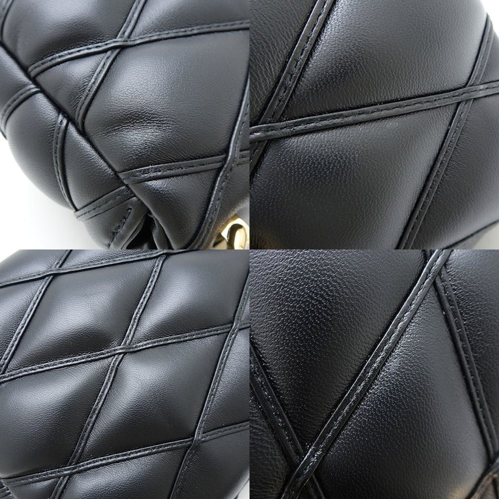 Louis Vuitton Noir Leather Shoulder Bag