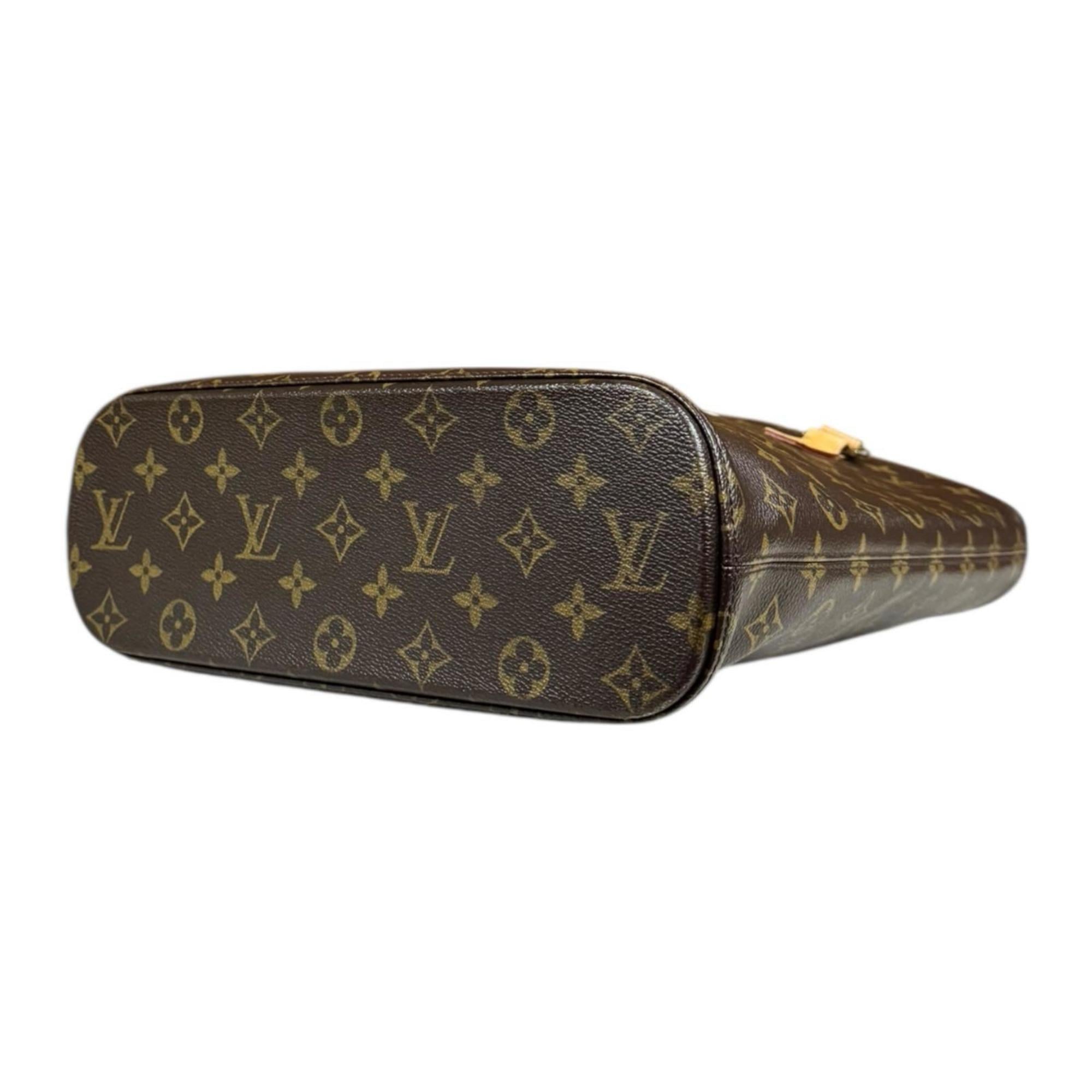 Louis Vuitton Brown Monogram Canvas Tote Bag