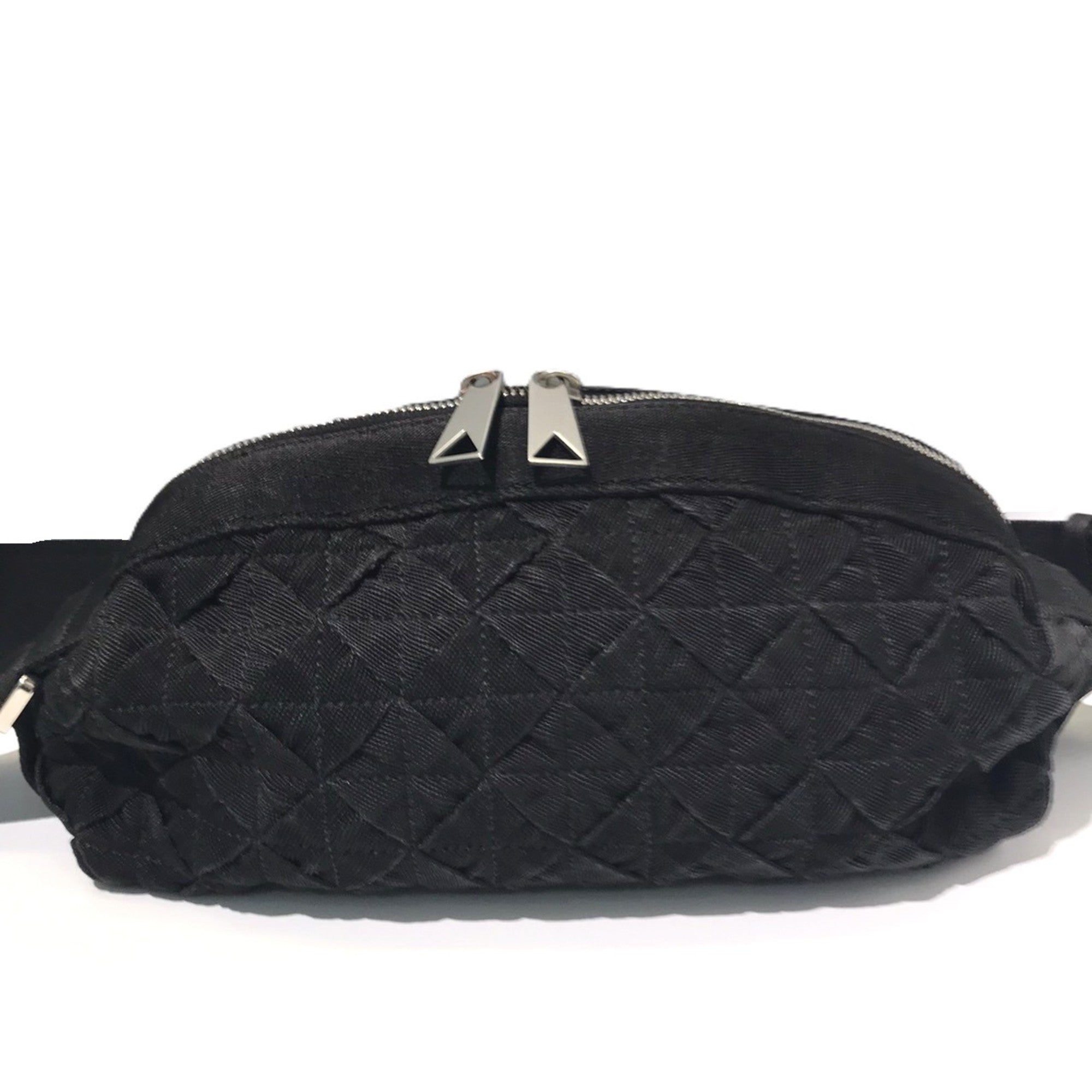Bottega Veneta Black Intrecciato Sling Bag