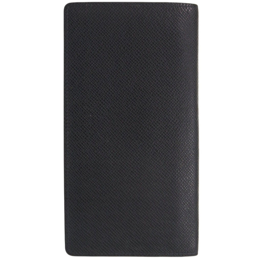 Louis Vuitton Navy Taiga Leather Long Wallet