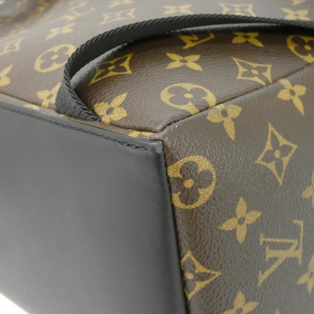 Louis Vuitton Marron Coated Canvas Backpack