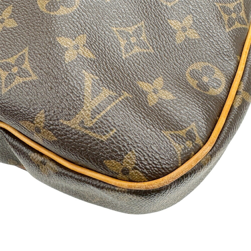 Louis Vuitton Brown Monogram Canvas Shoulder Bag