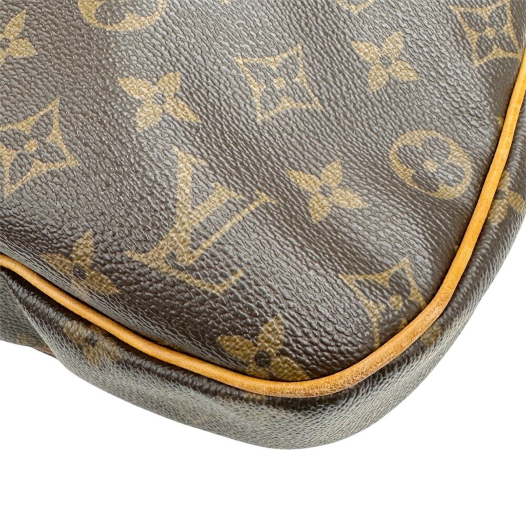 Louis Vuitton Brown Monogram Canvas Shoulder Bag