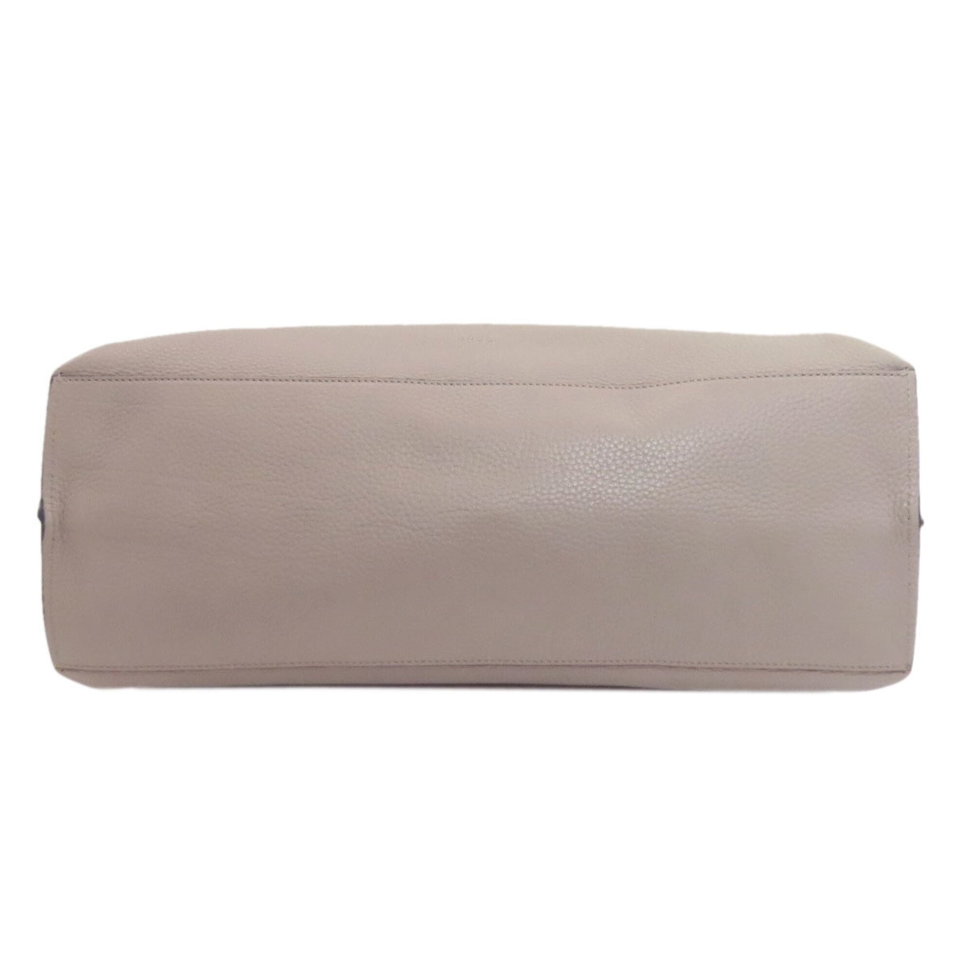 Gucci Gray Leather Handbag (Pre-Owned)