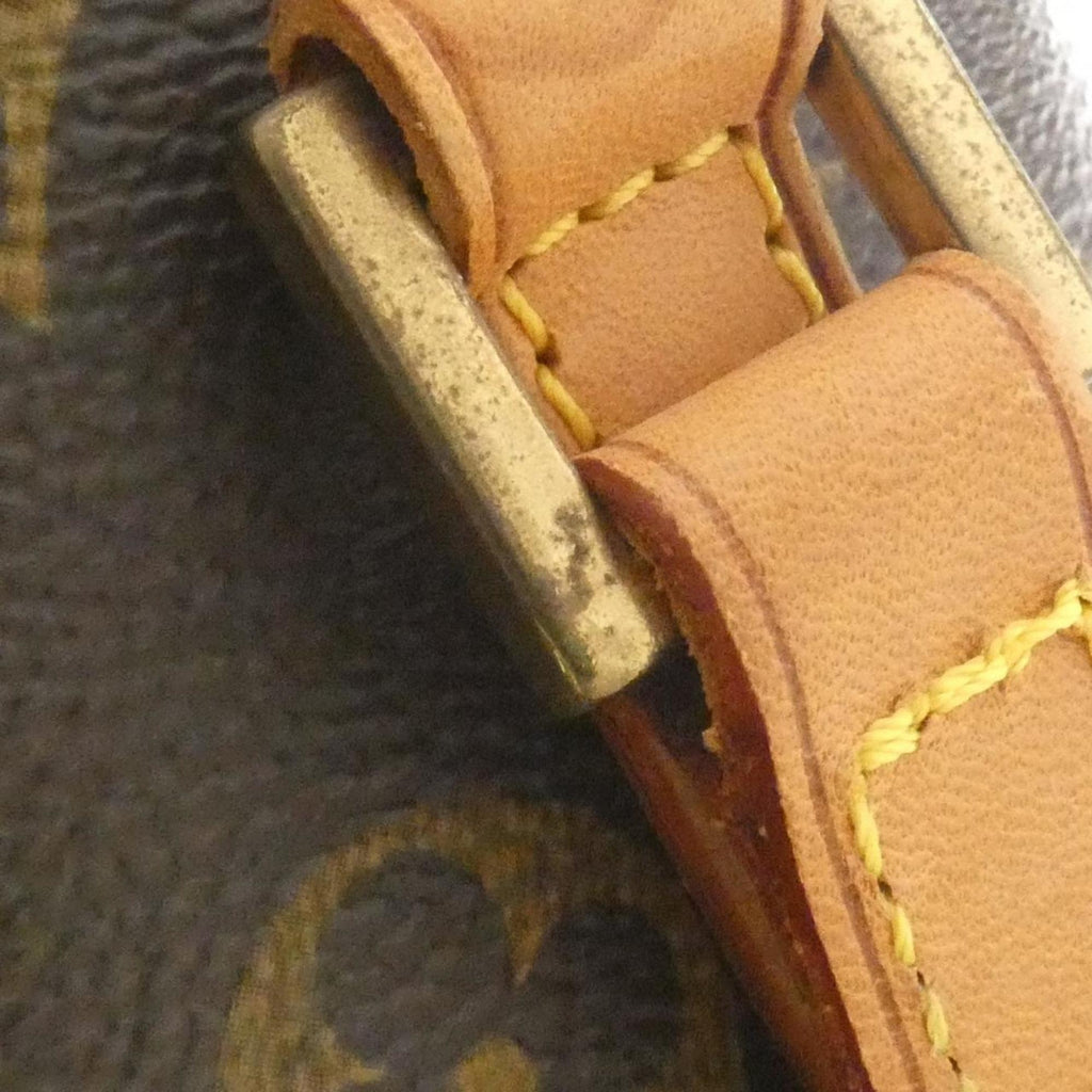 Louis Vuitton Brown Coated Canvas Handbag