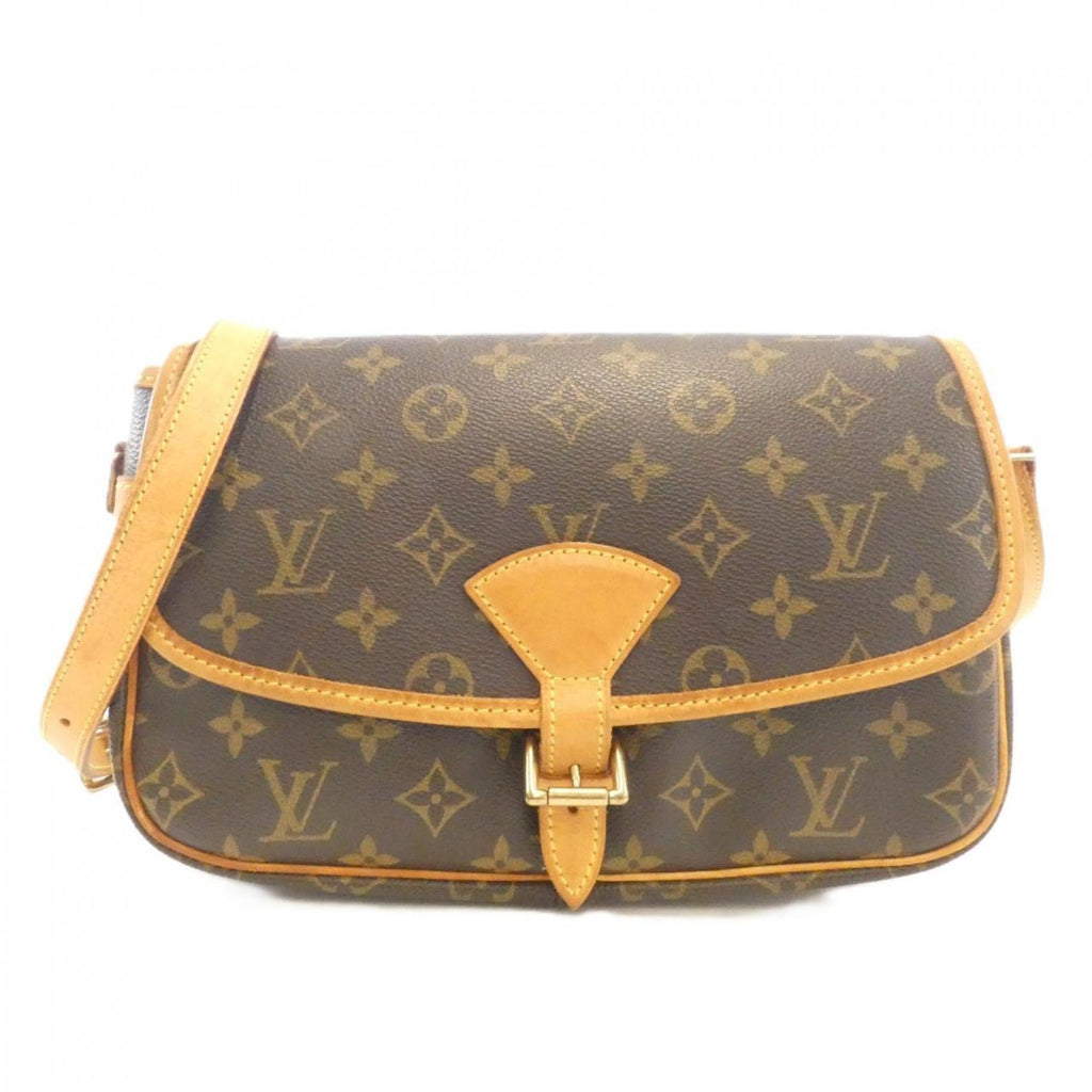 Louis Vuitton Brown Coated Canvas Shoulder Bag