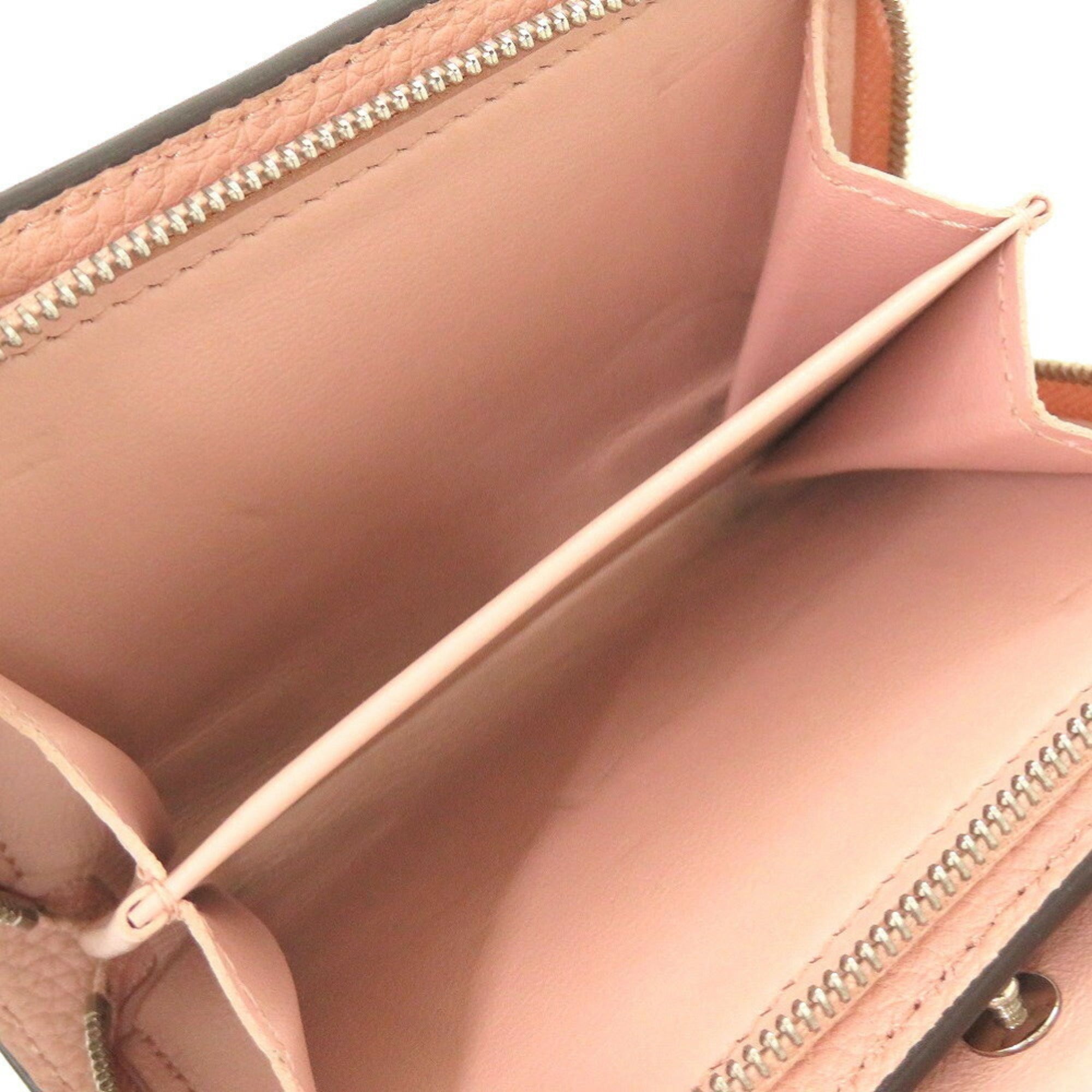 Louis Vuitton Magnolia Pink Mahina Leather Wallet