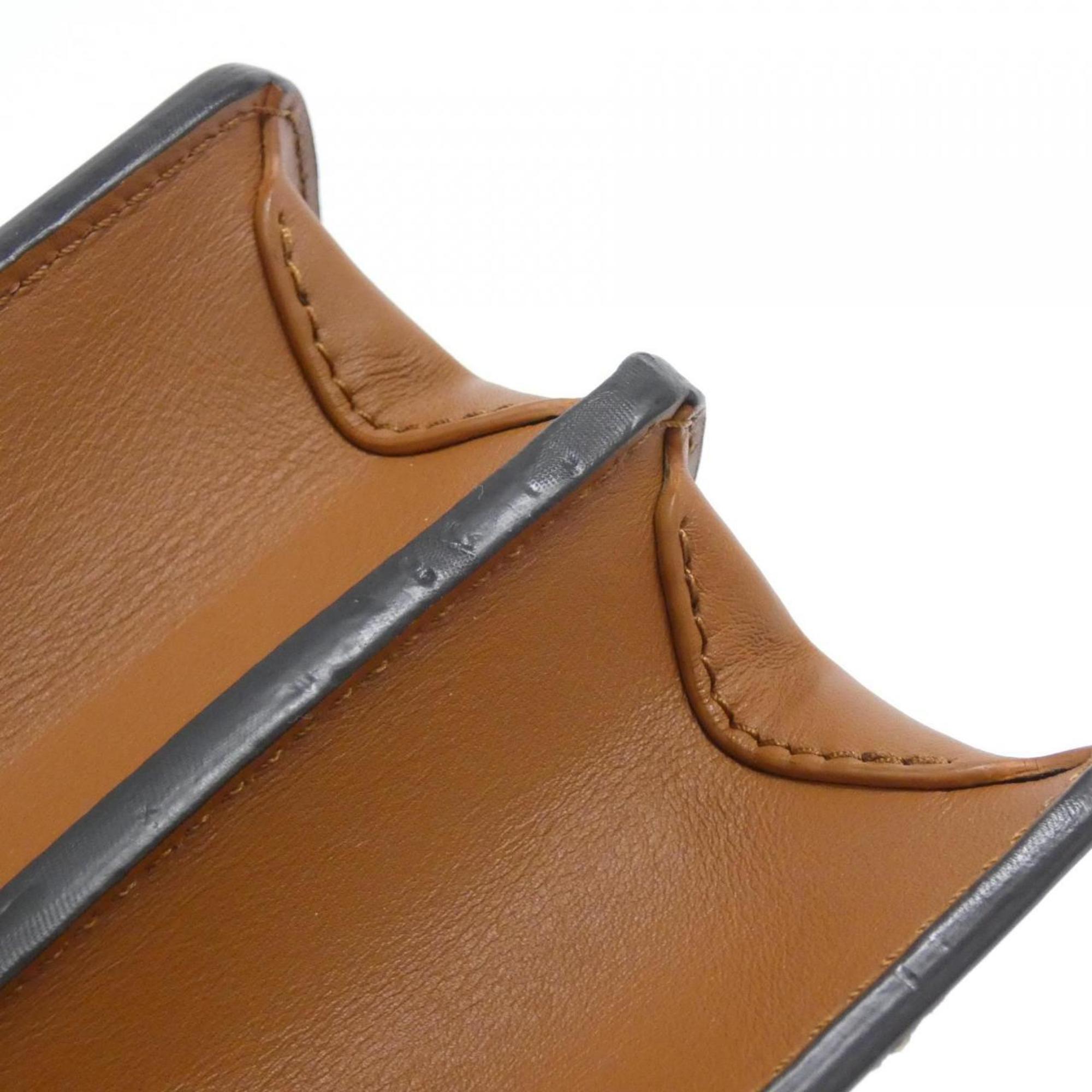 Louis Vuitton Brown Coated Canvas Shoulder Bag