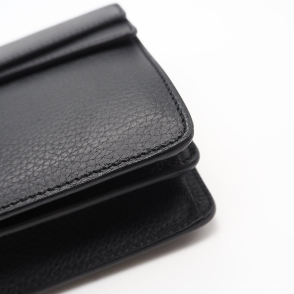 Gucci Black Leather Shoulder Bag (Pre-Owned)