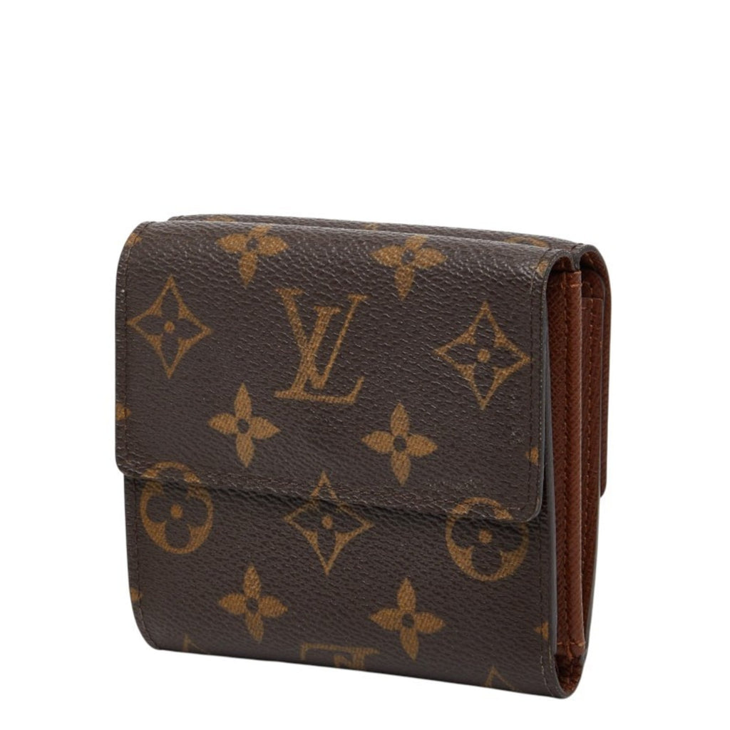 Louis Vuitton Monogram Brown Leather Pvc Wallet