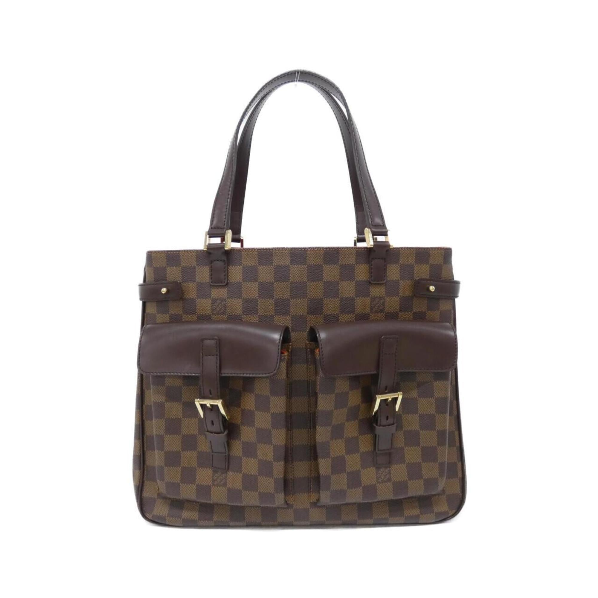 Louis Vuitton Ebene Coated Canvas Handbag