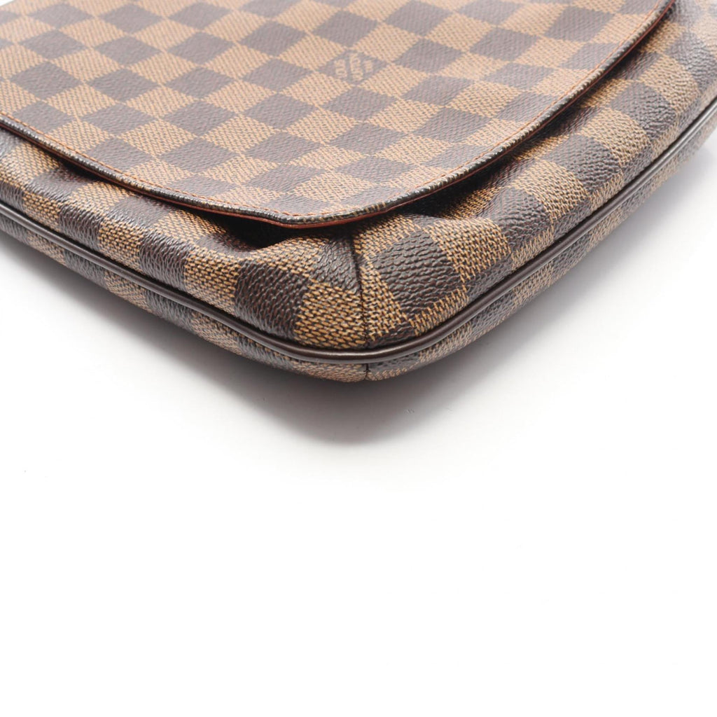 Louis Vuitton Brown Ebene Coated Canvas Leather Shoulder Bag