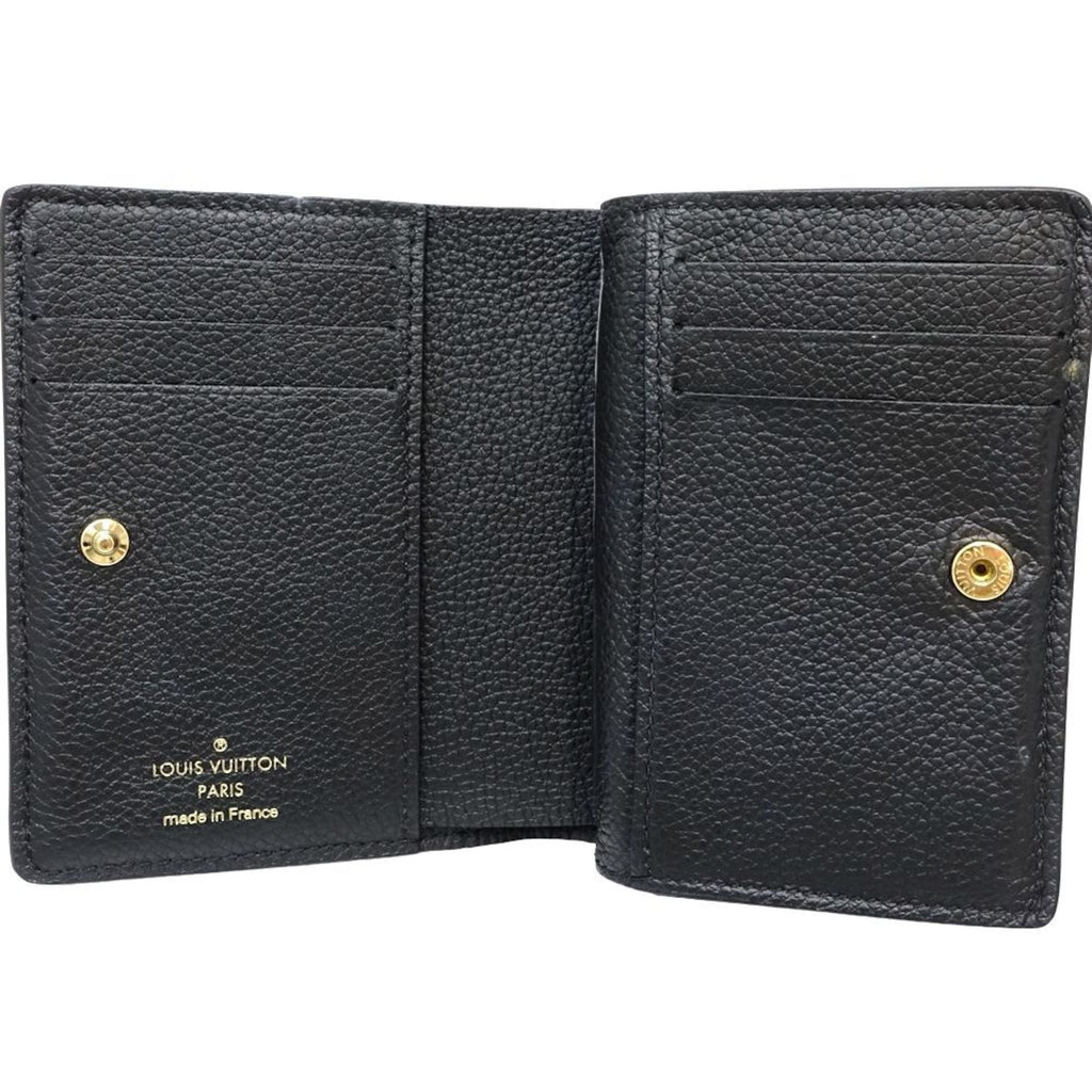 Louis Vuitton Monogram Empreinte Noir Leather Wallet