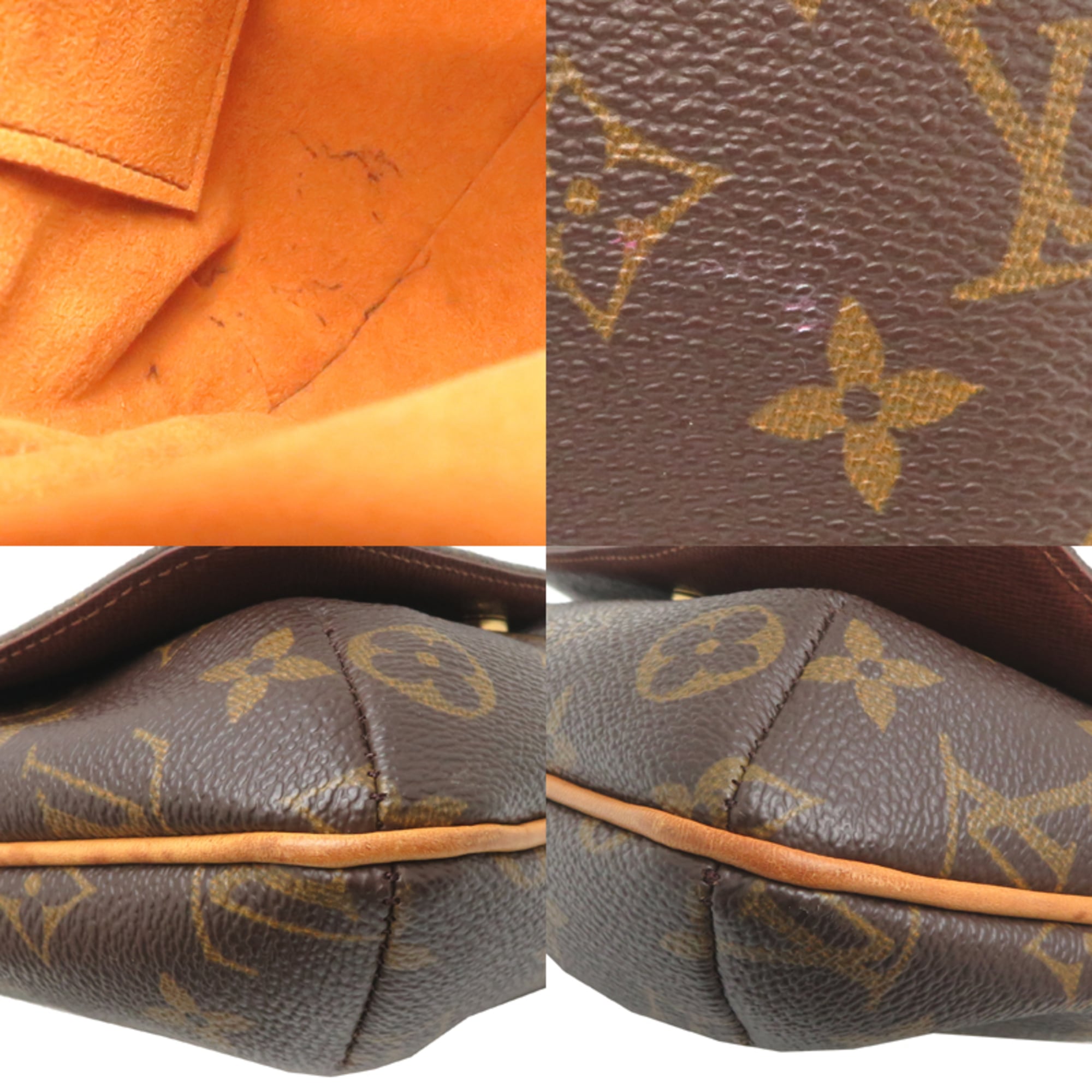 Louis Vuitton Brown Monogram Shoulder Bag