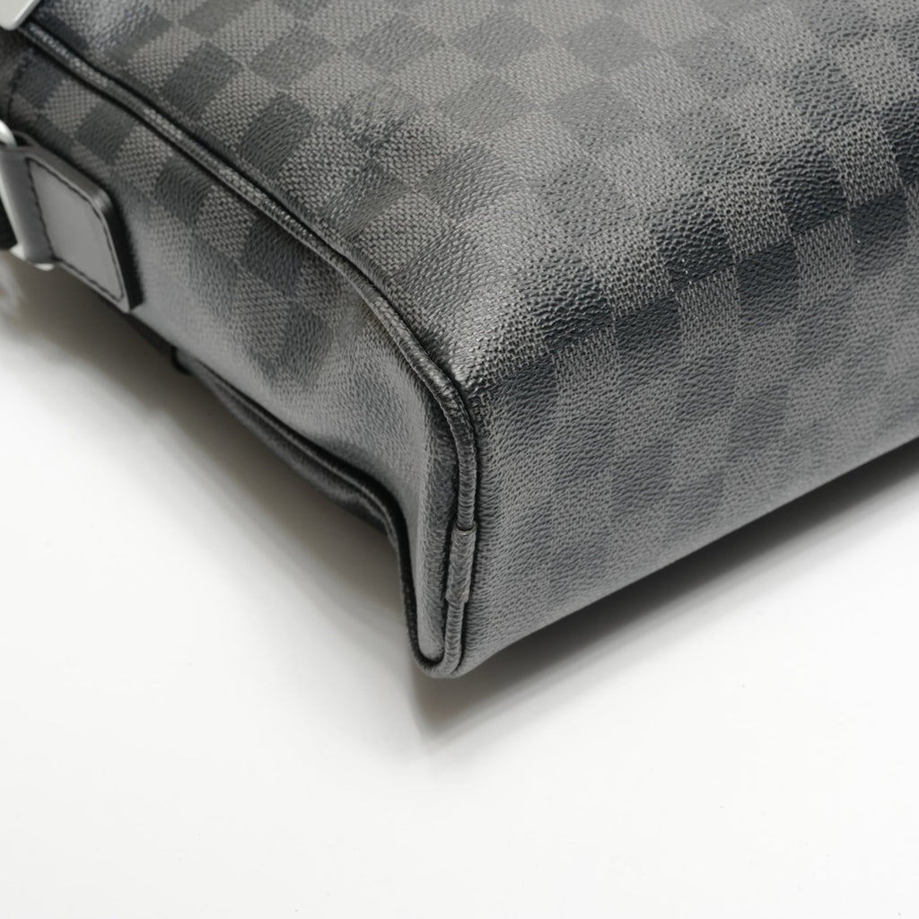 Louis Vuitton Black Damier Graphite Shoulder Bag
