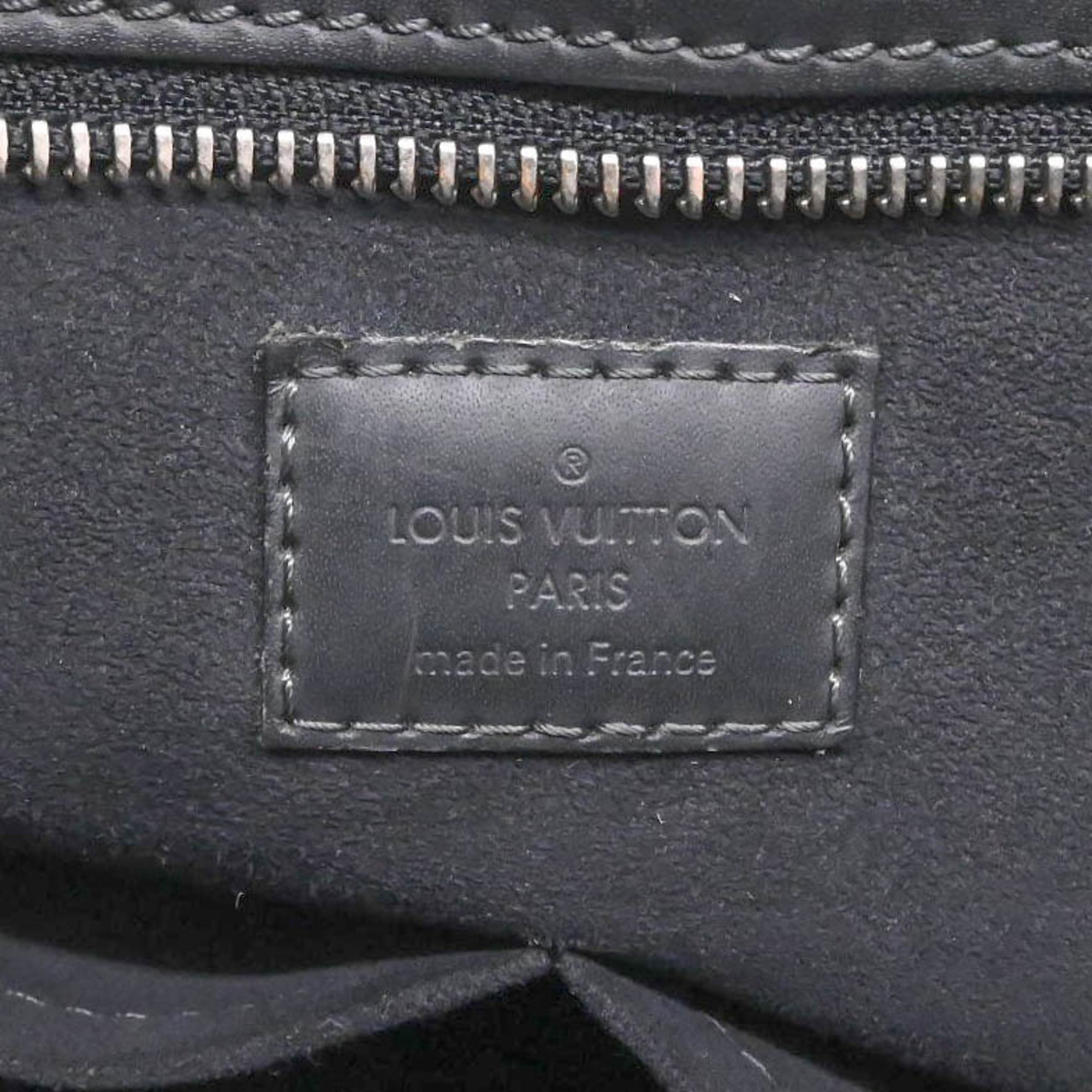 Louis Vuitton Black Cobalt Shoulder Bag Tote Bag