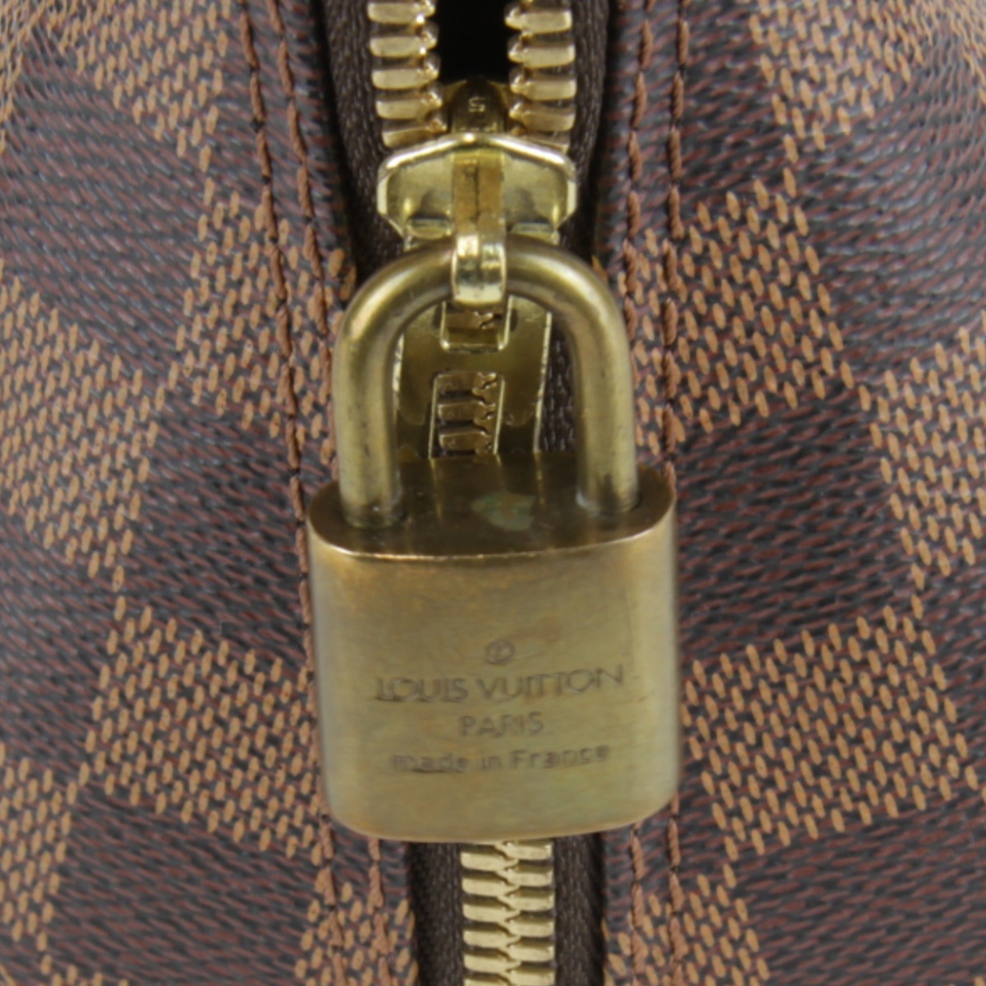 Louis Vuitton Brown Damier Canvas Handbag
