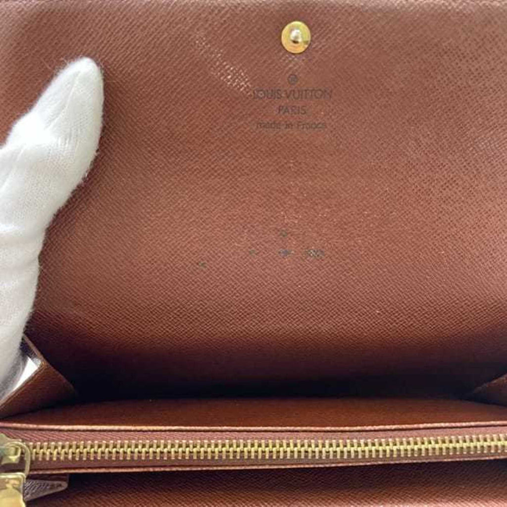 Louis Vuitton Brown Monogram Monogram Long Wallet
