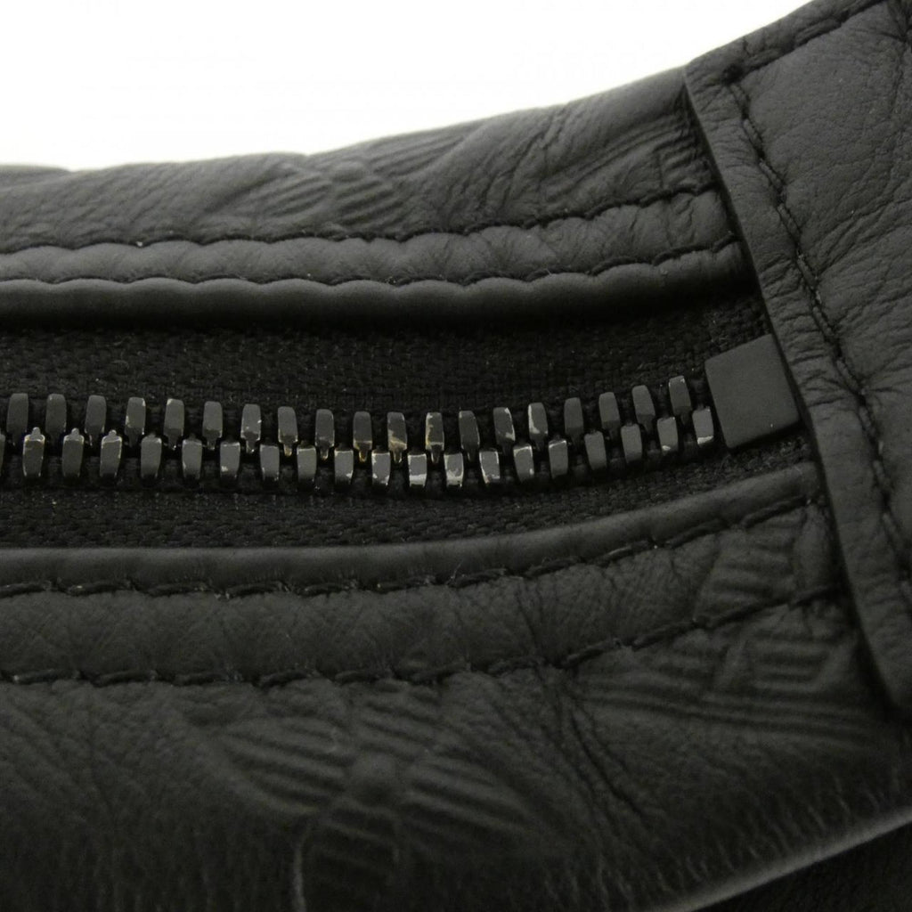 Louis Vuitton Black Leather Shoulder Bag