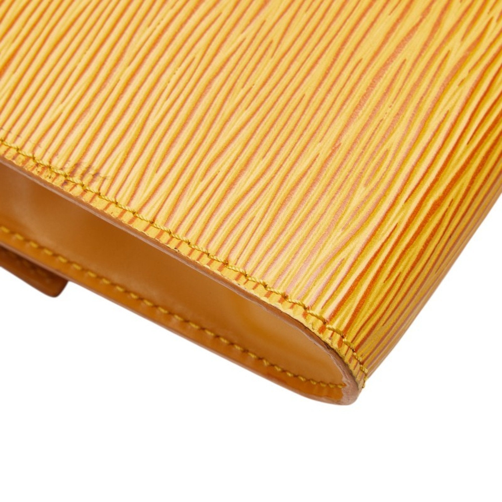 Louis Vuitton Yellow Leather Shoulder Bag