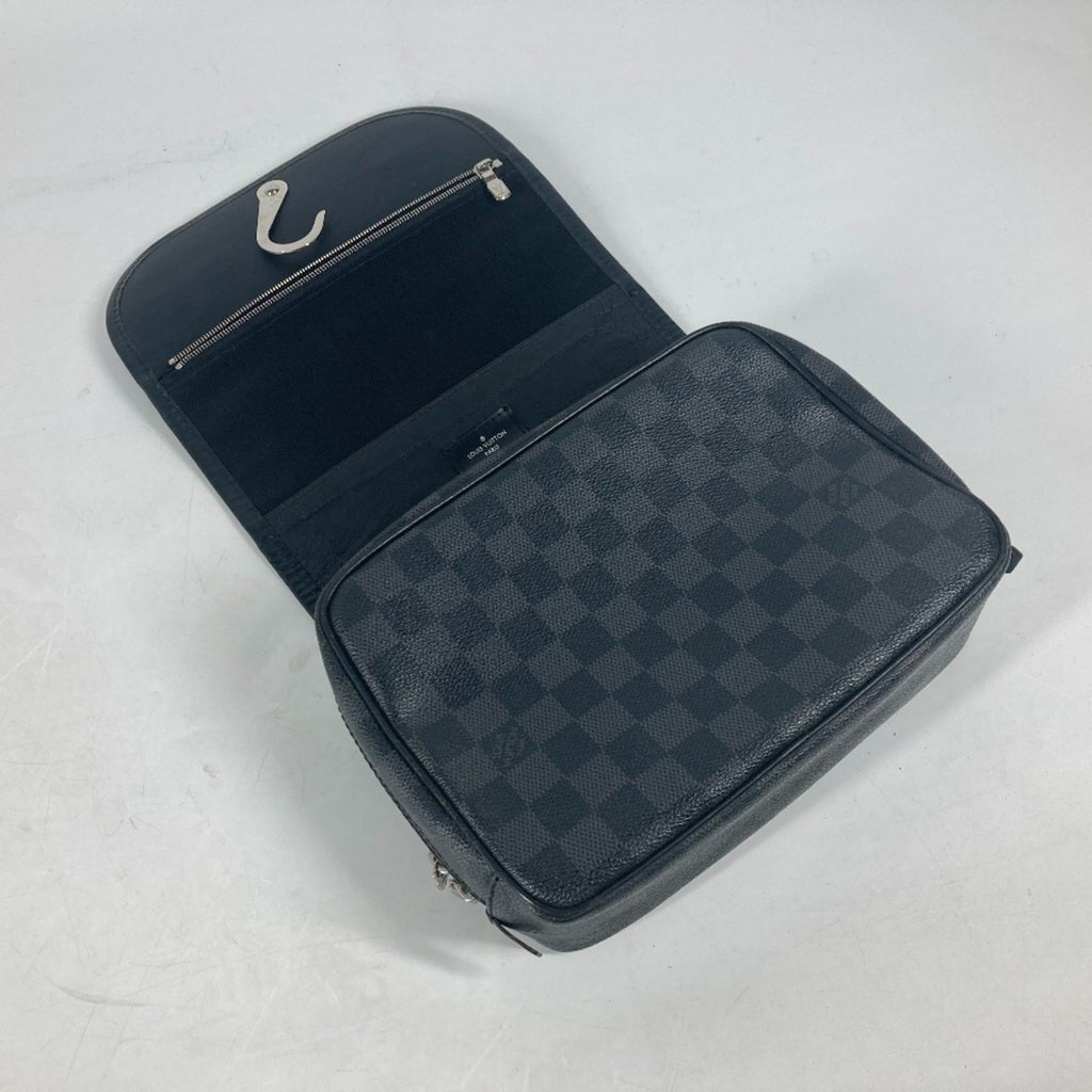 Louis Vuitton Damier Graphite Black Damier Graphite Pouch