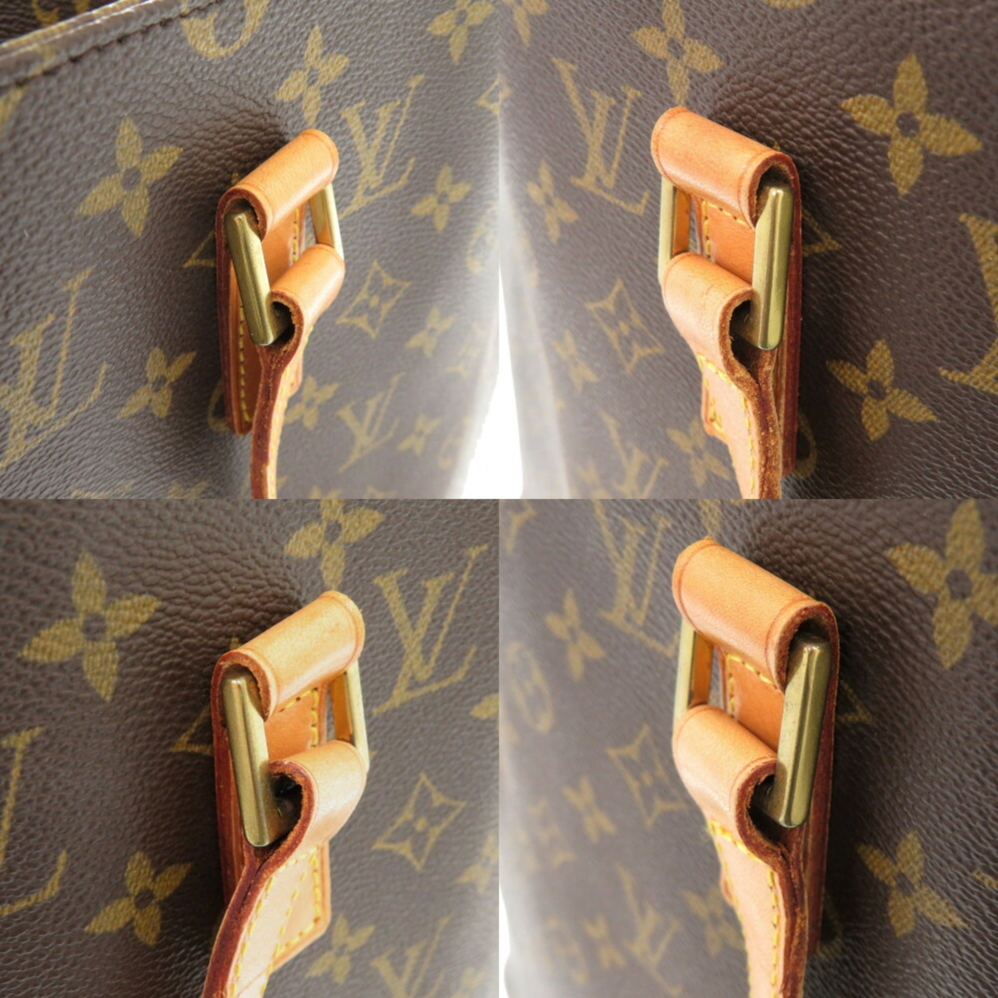 Louis Vuitton Brown Monogram Tote Bag