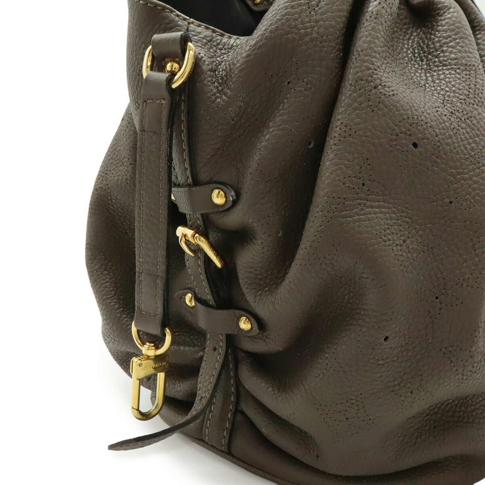 Louis Vuitton Mahina Leather Shoulder Bag Tote Bag