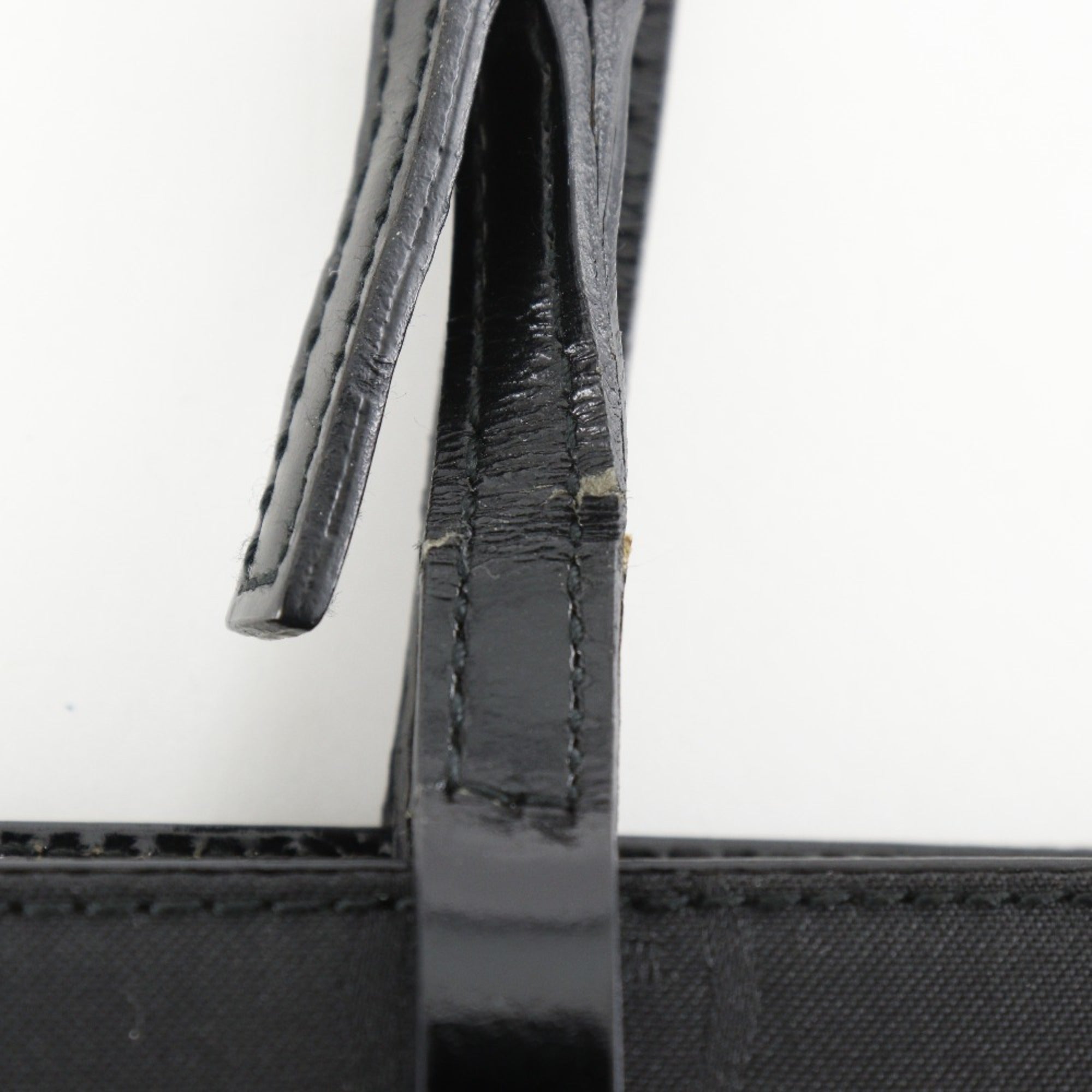 Gucci Black Gg Canvas Tote Bag (Pre-Owned)