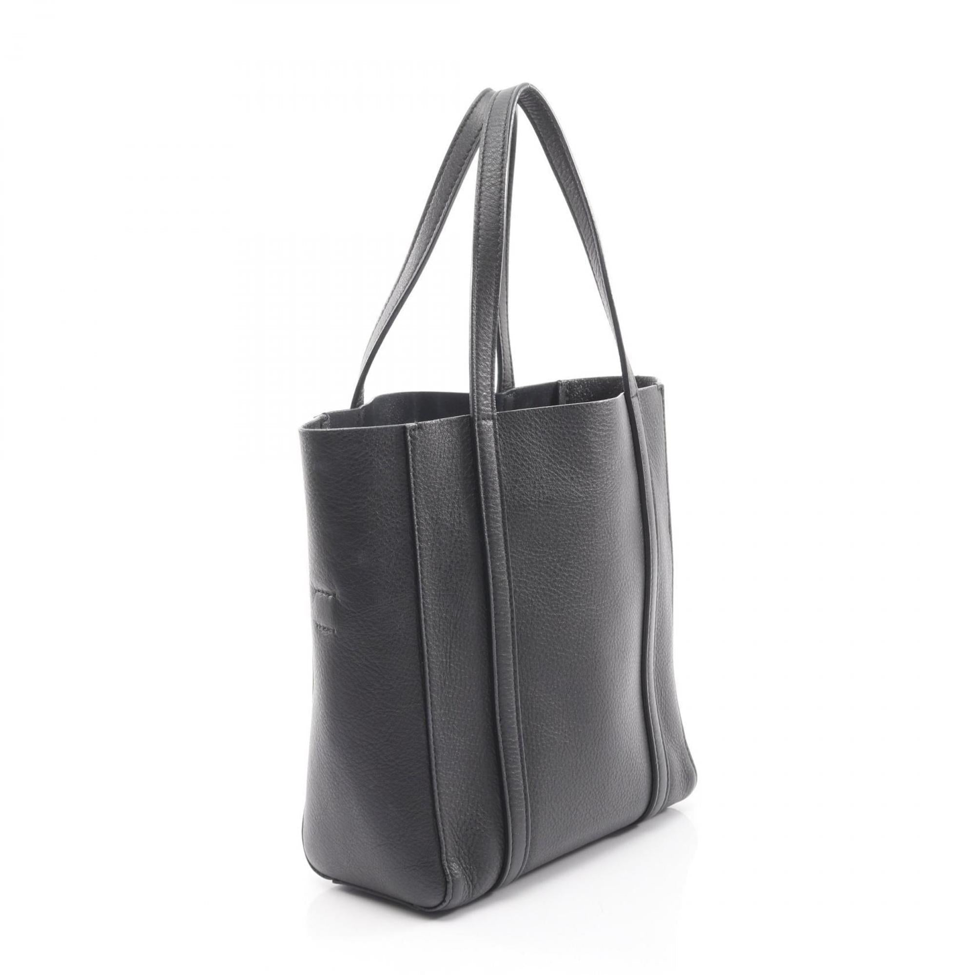 Balenciaga Black Leather Tote