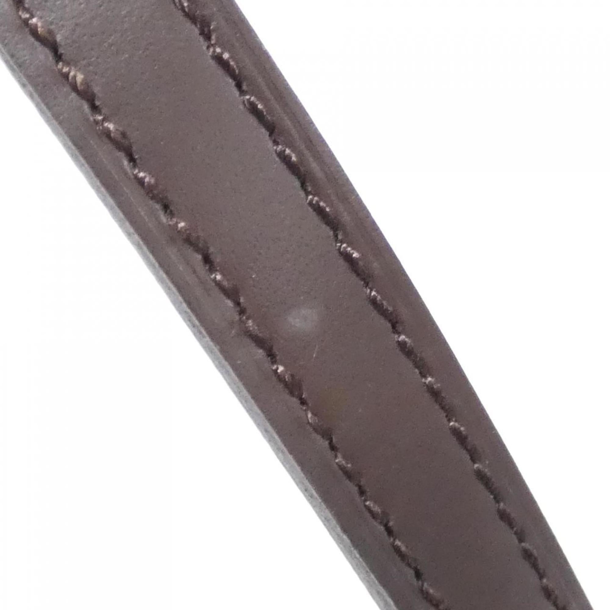 Louis Vuitton Brown Coated Canvas Pouch