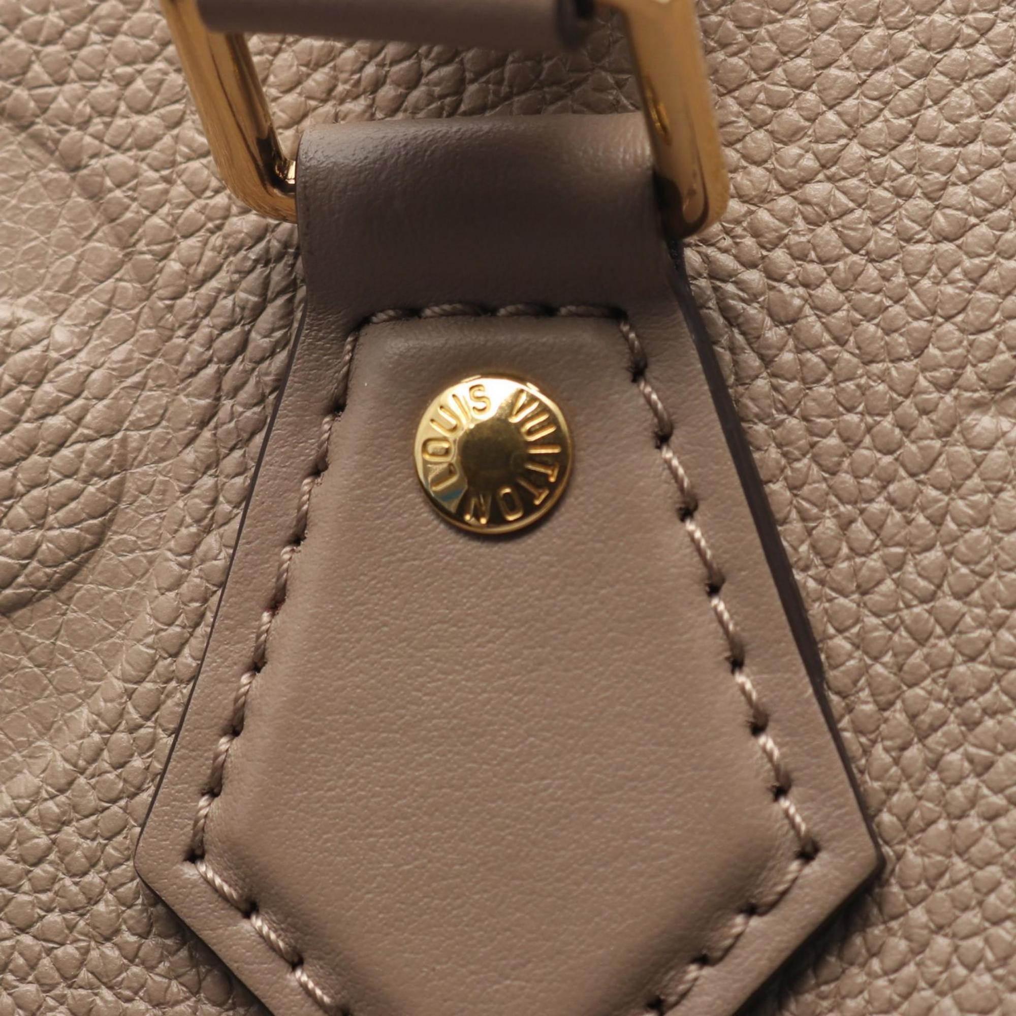 Louis Vuitton Beige Tourterelle Monogram Empreinte Handbag