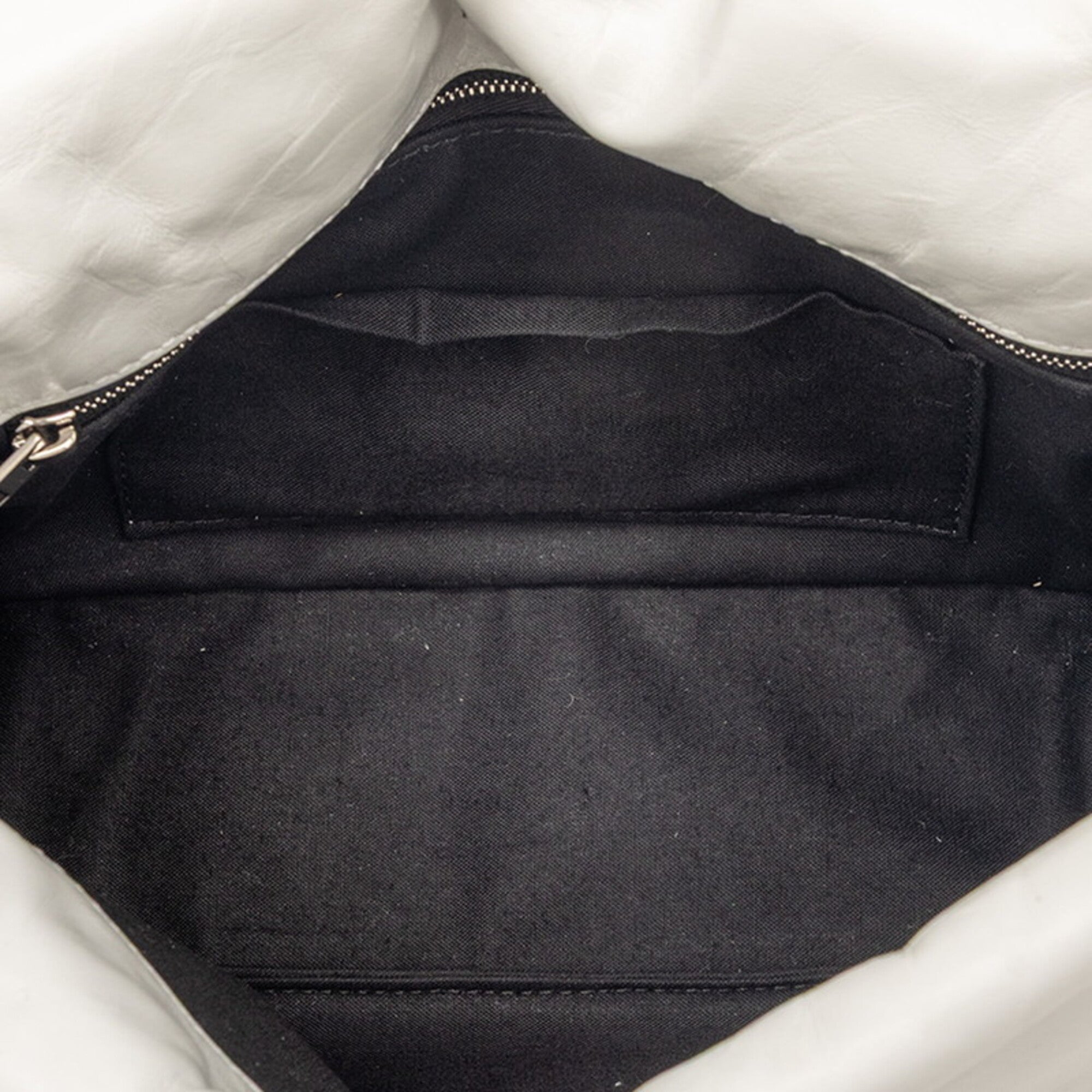Balenciaga White Leather Shoulder