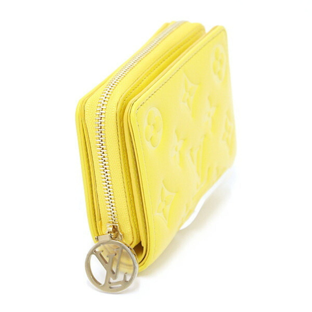 Louis Vuitton Yellow Monogram Empreinte Wallet