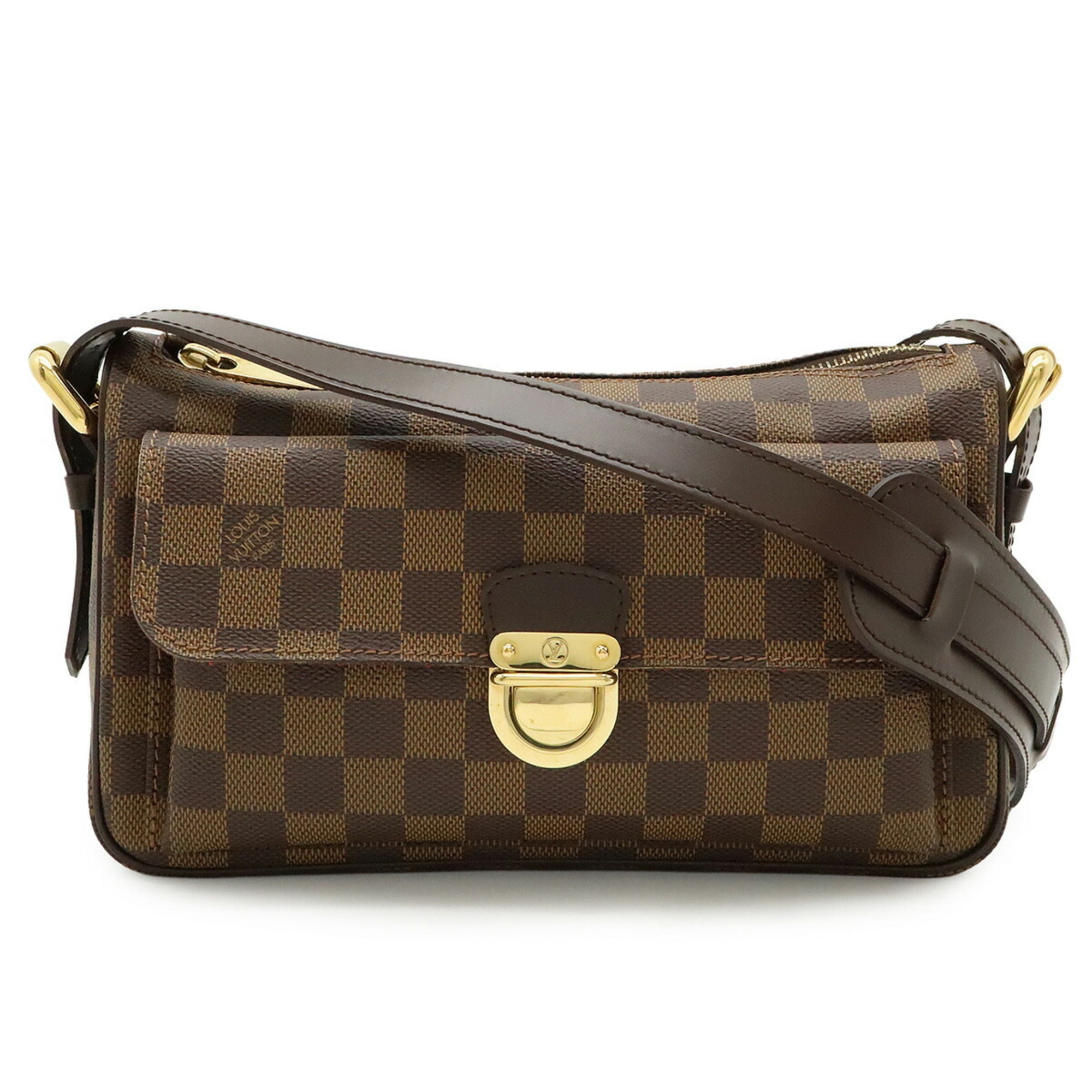 Louis Vuitton Brown Damier Canvas Pvc Shoulder Bag