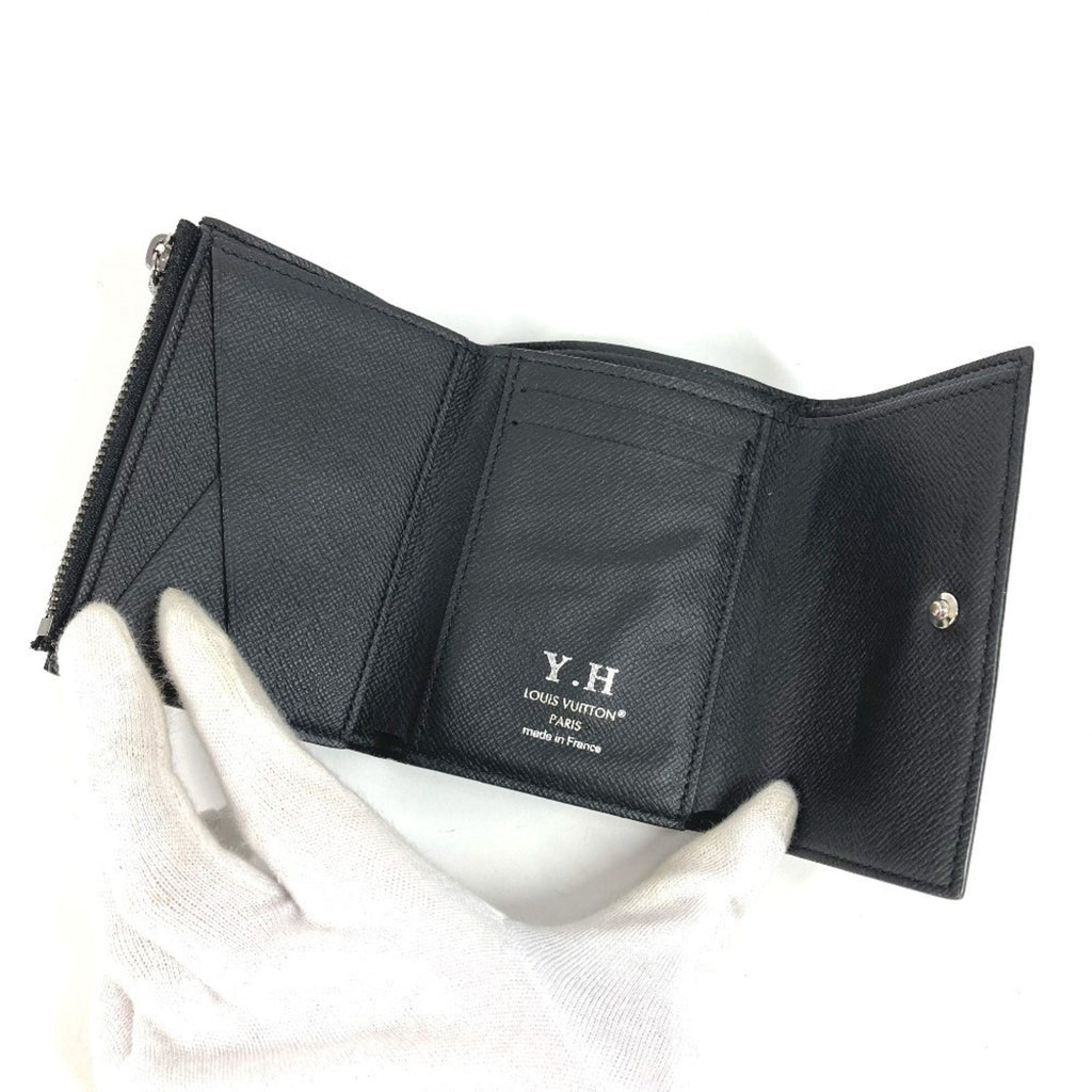 Louis Vuitton Black Monogram Eclipse Monogram Eclipse Wallet (Tri-Fold)