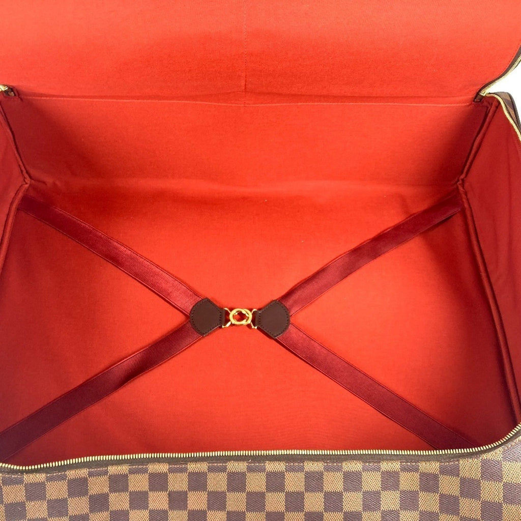 Louis Vuitton Brown Damier Canvas Ebene Damier Canvas Boston Bag