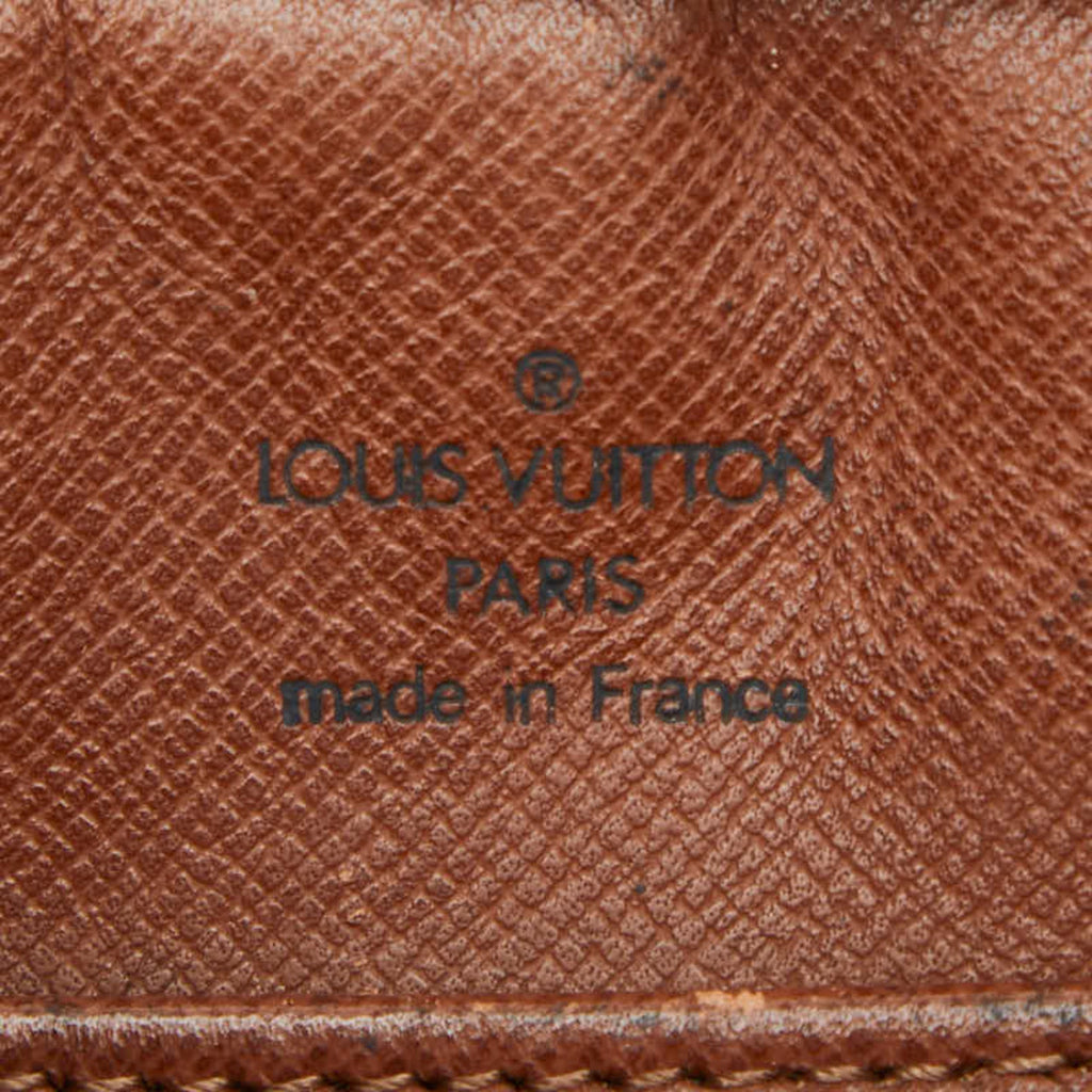 Louis Vuitton Brown Pvc Leather Briefcase