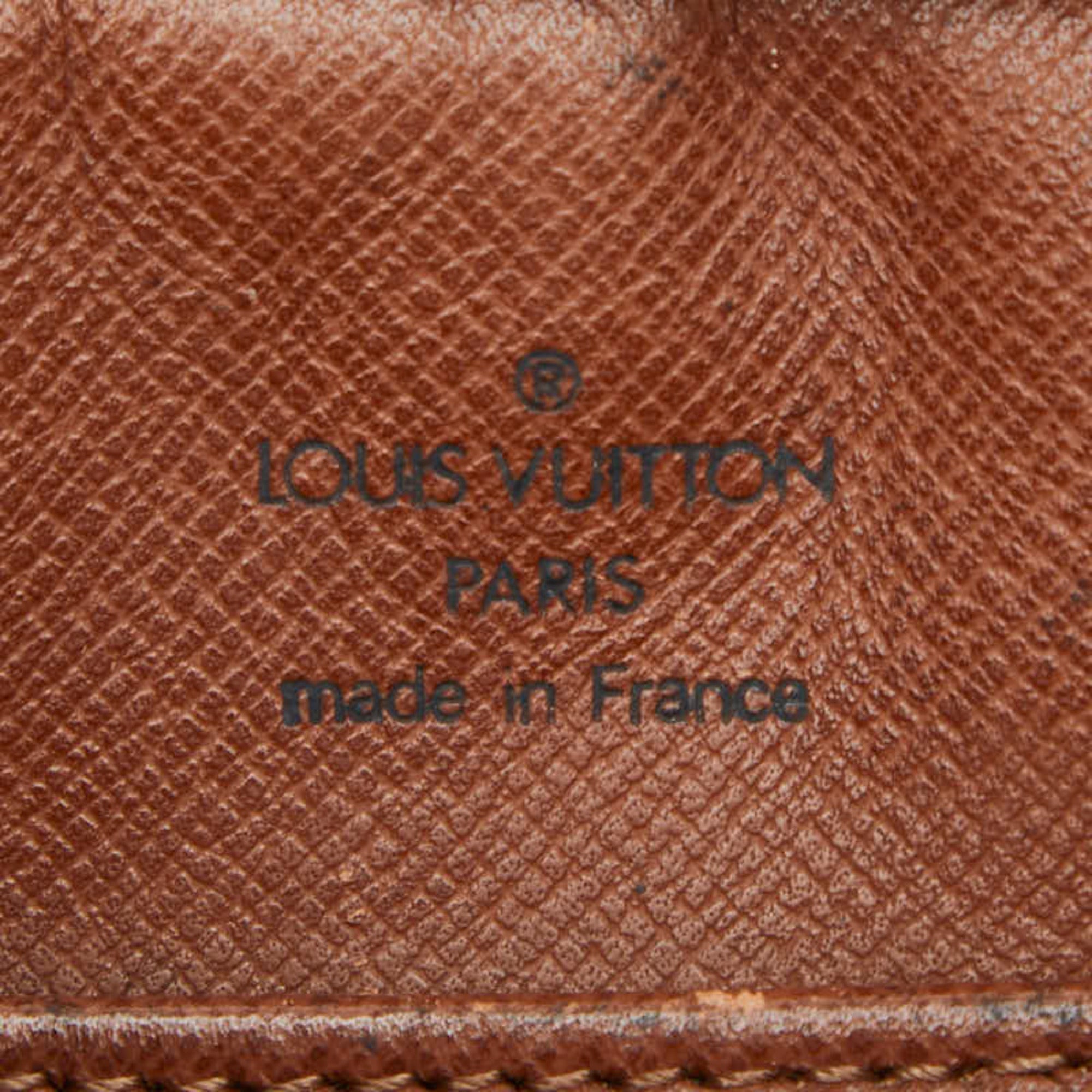 Louis Vuitton Brown Pvc Leather Briefcase