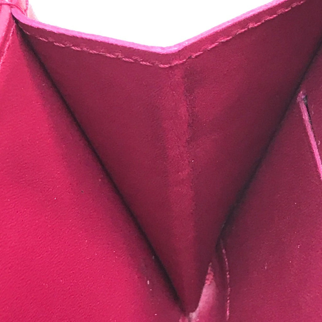 Louis Vuitton Pink Leather Long Wallet