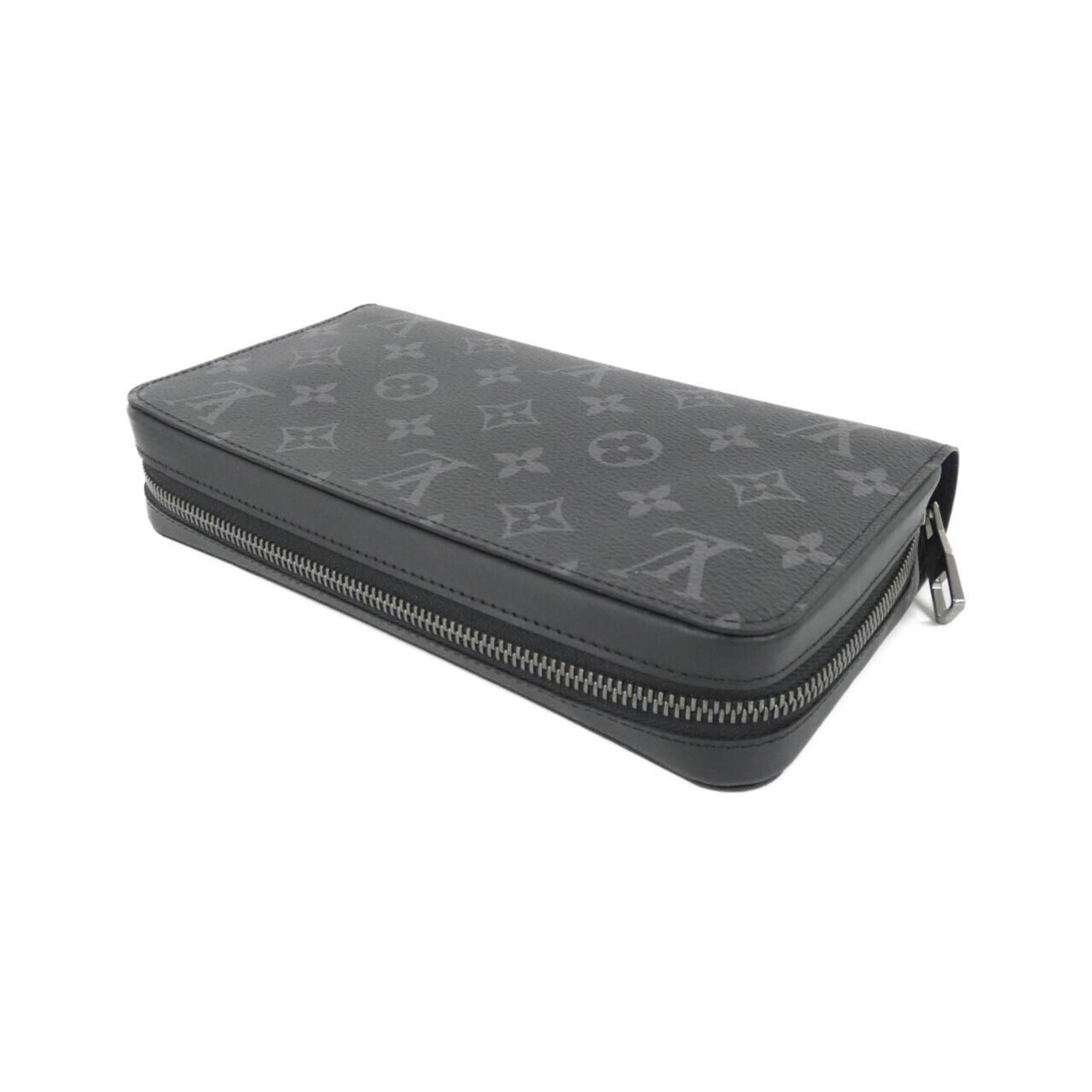 Louis Vuitton Black Monogram Eclipse Monogram Eclipse Coated Canvas Long Wallet