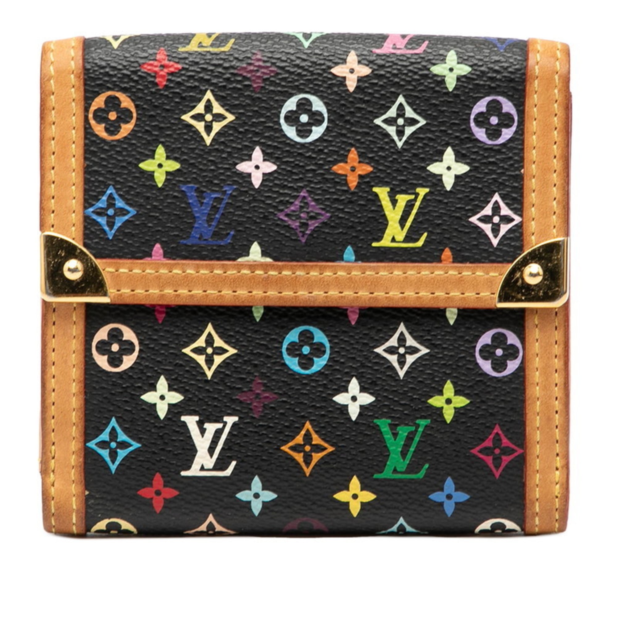 Louis Vuitton Black Noir Leather Wallet