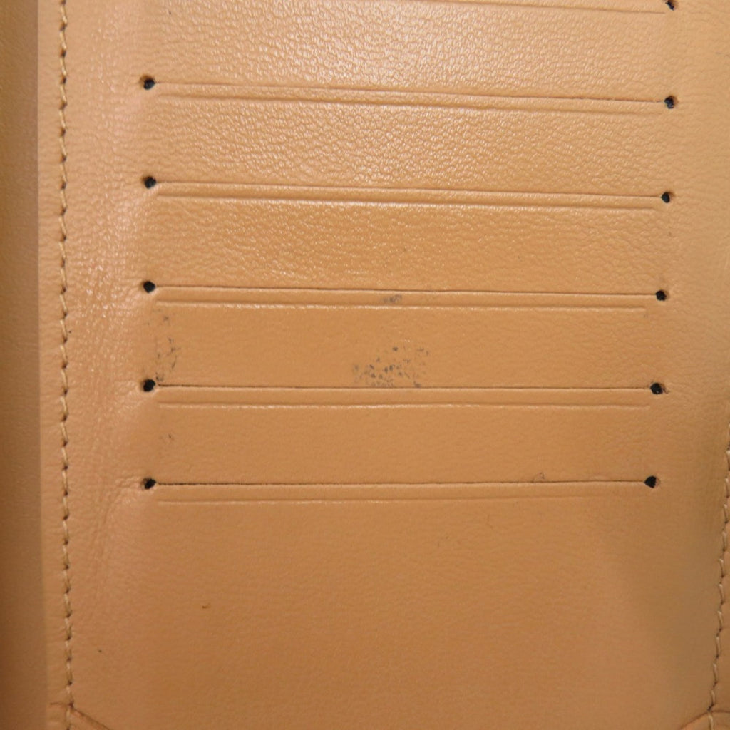Louis Vuitton Black Noir Leather Long Wallet