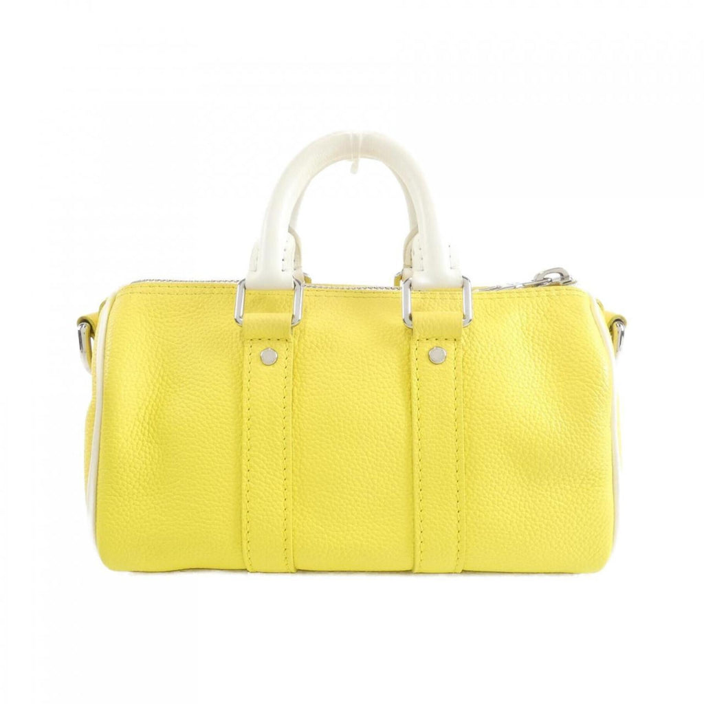 Louis Vuitton Jaune Leather Boston Bag